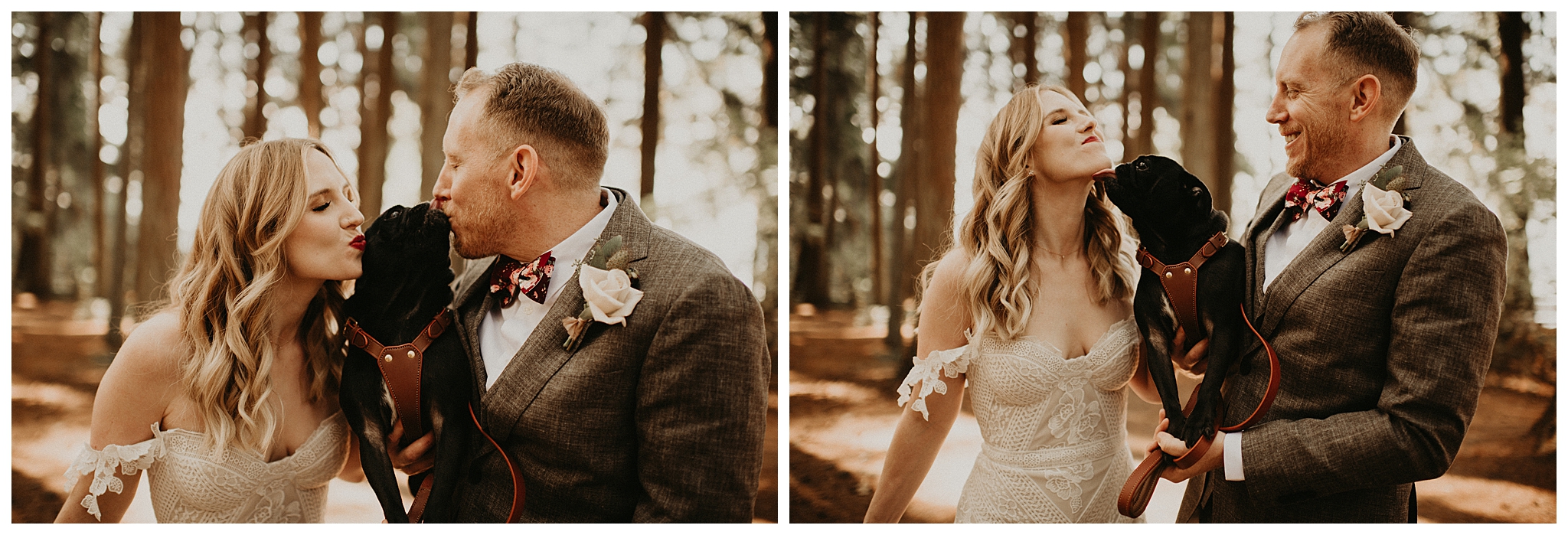 Ashley and Peter's Bohemian Woodland Wedding at Kitsap Memorial State Park, Poulsbo, WA by Seattle Wedding Photographer, Kamra Fuller Photography