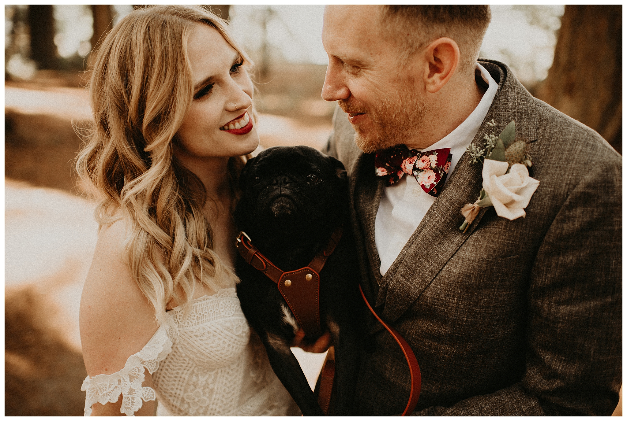 Ashley and Peter's Bohemian Woodland Wedding at Kitsap Memorial State Park, Poulsbo, WA by Seattle Wedding Photographer, Kamra Fuller Photography