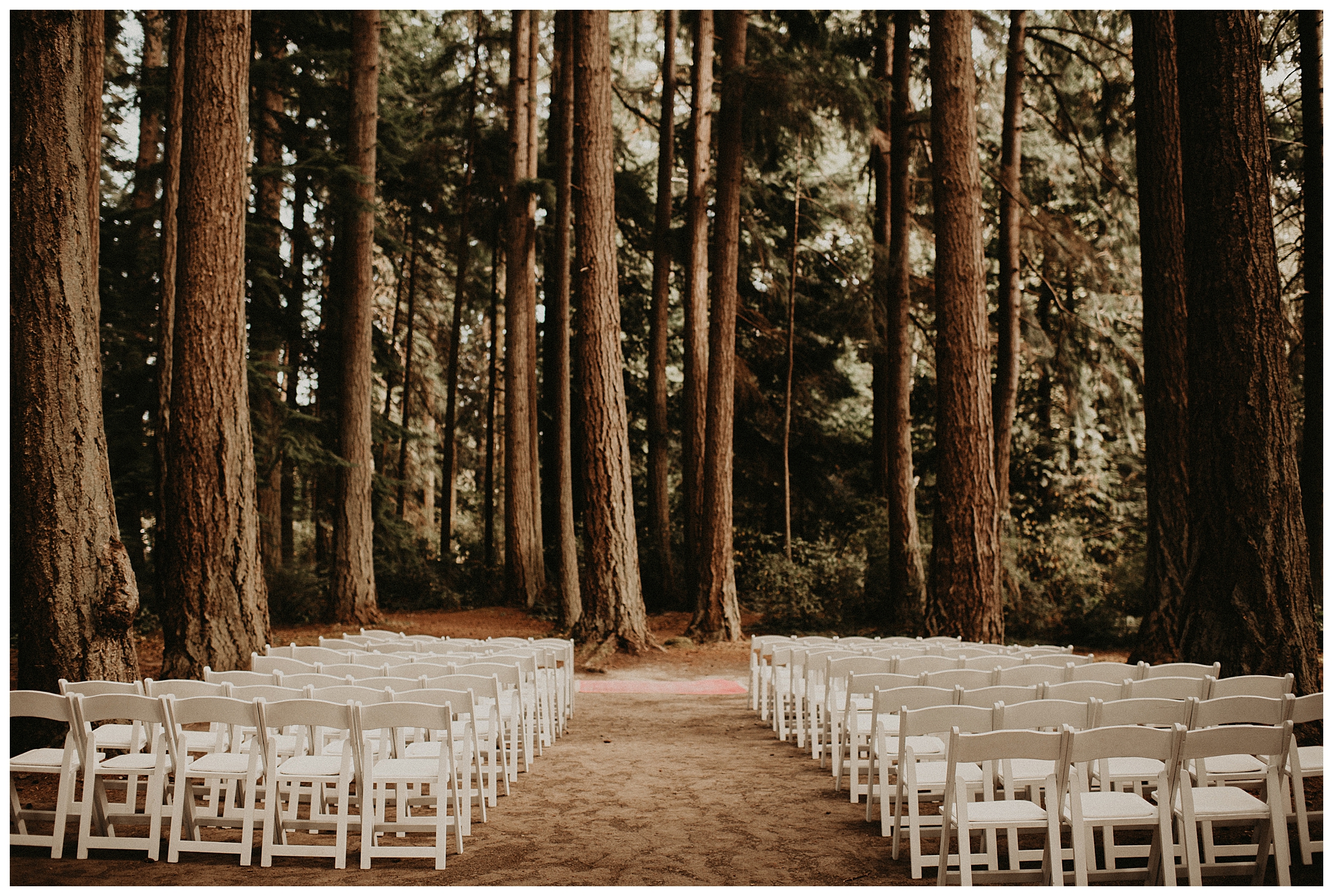 Ashley and Peter's Bohemian Woodland Wedding at Kitsap Memorial State Park, Poulsbo, WA by Seattle Wedding Photographer, Kamra Fuller Photography