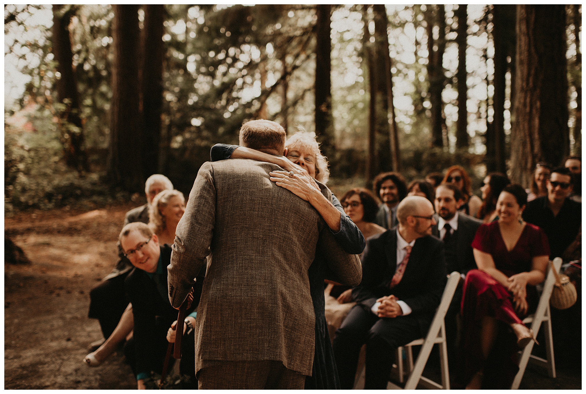 Ashley and Peter's Bohemian Woodland Wedding at Kitsap Memorial State Park, Poulsbo, WA by Seattle Wedding Photographer, Kamra Fuller Photography