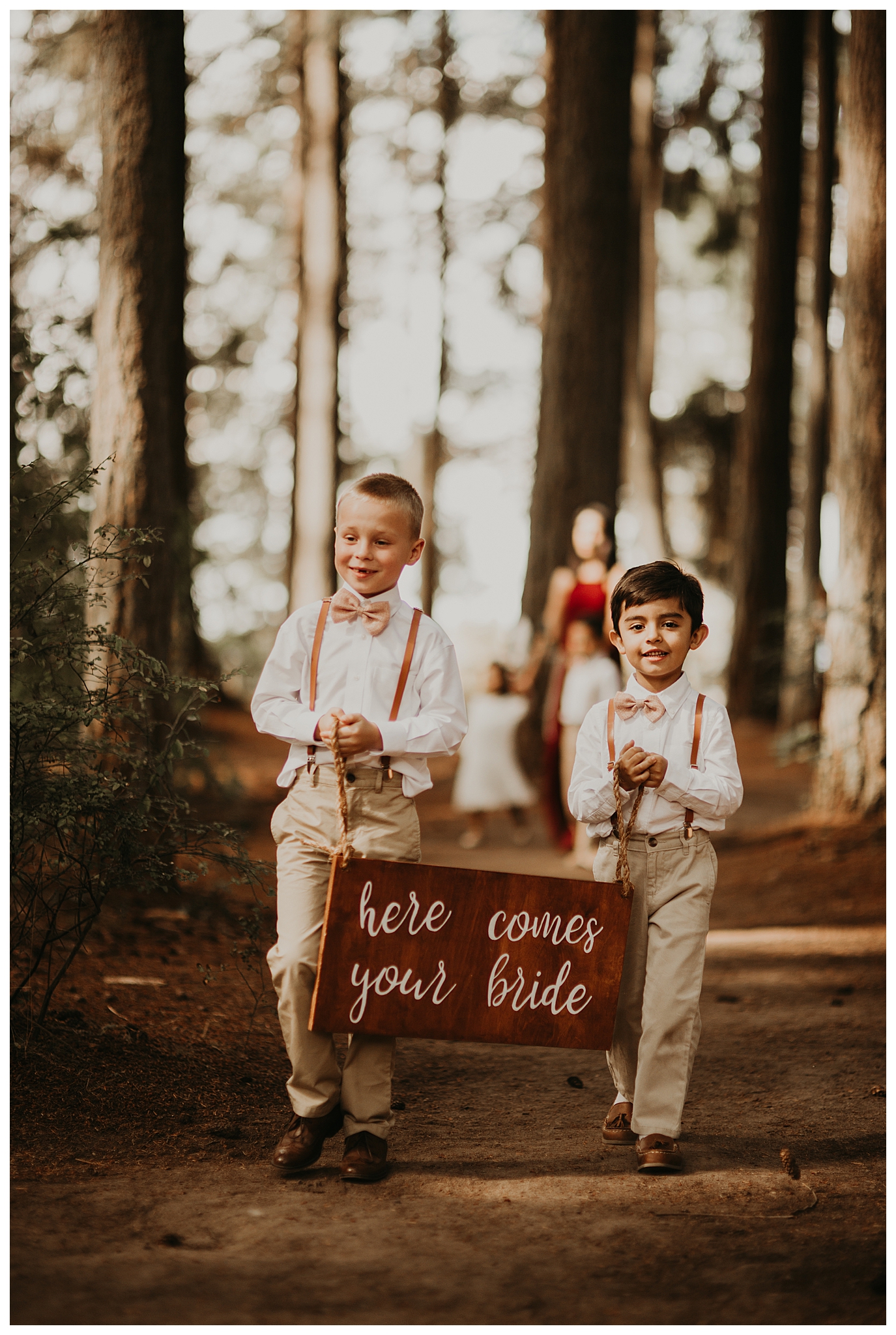 Ashley and Peter's Bohemian Woodland Wedding at Kitsap Memorial State Park, Poulsbo, WA by Seattle Wedding Photographer, Kamra Fuller Photography