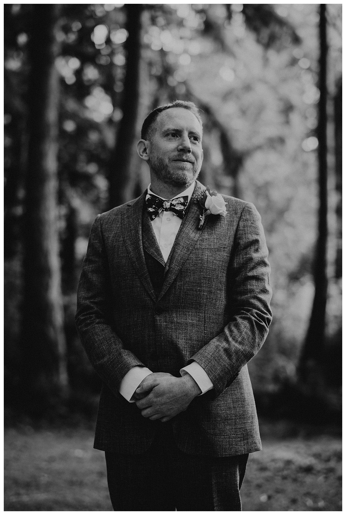 Ashley and Peter's Bohemian Woodland Wedding at Kitsap Memorial State Park, Poulsbo, WA by Seattle Wedding Photographer, Kamra Fuller Photography