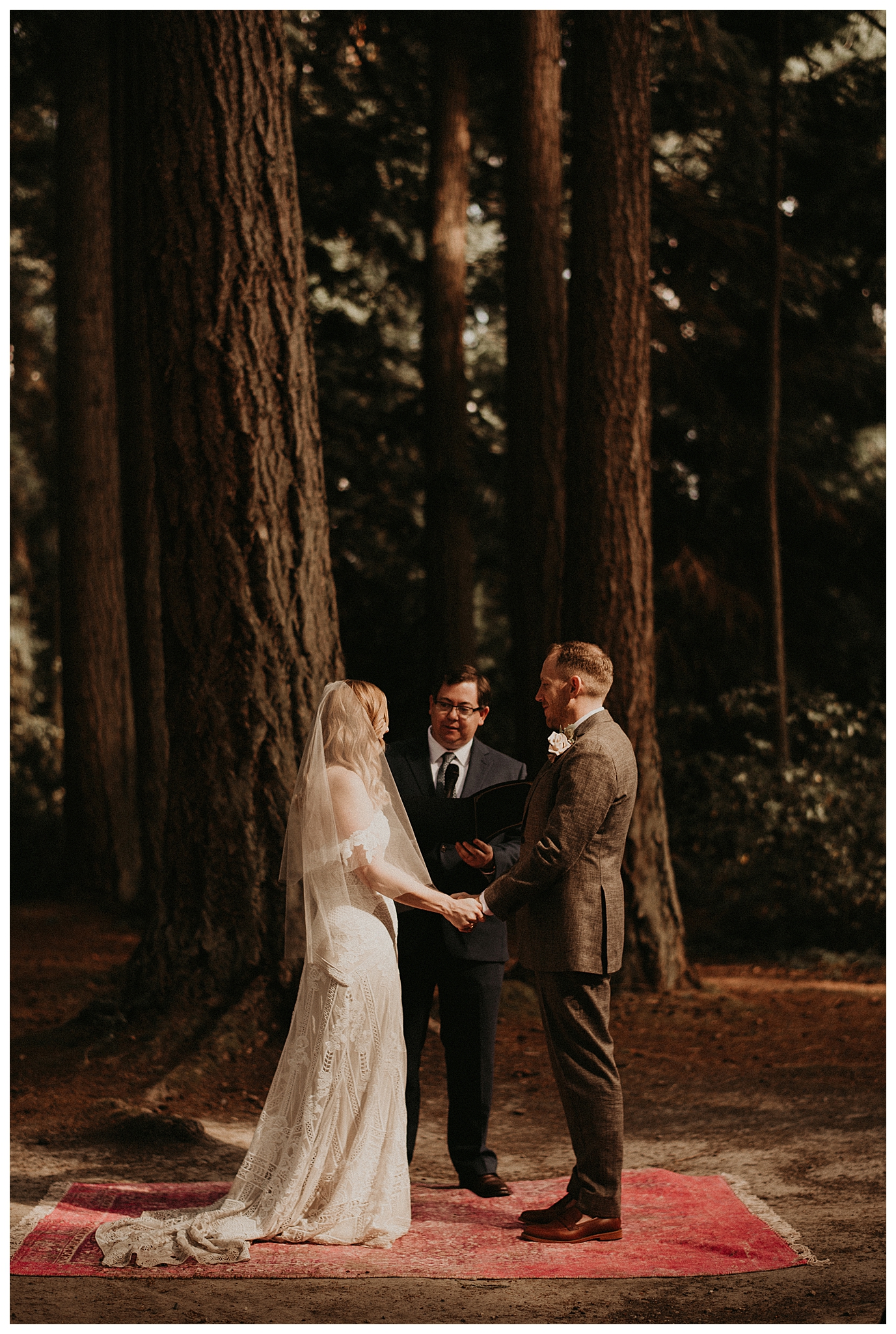 Ashley and Peter's Bohemian Woodland Wedding at Kitsap Memorial State Park, Poulsbo, WA by Seattle Wedding Photographer, Kamra Fuller Photography