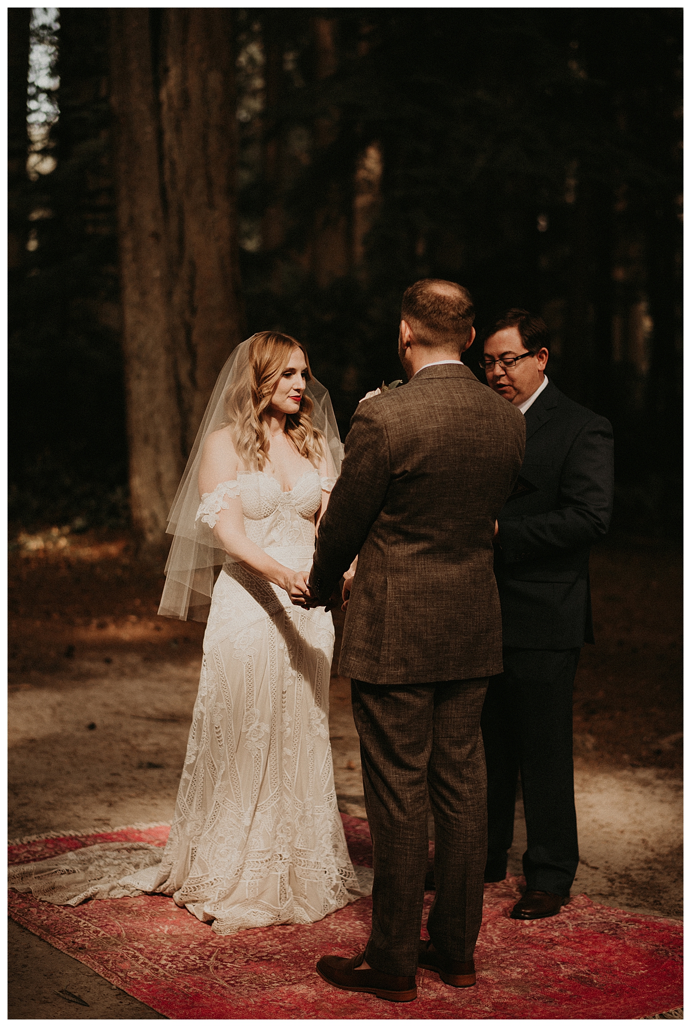 Ashley and Peter's Bohemian Woodland Wedding at Kitsap Memorial State Park, Poulsbo, WA by Seattle Wedding Photographer, Kamra Fuller Photography