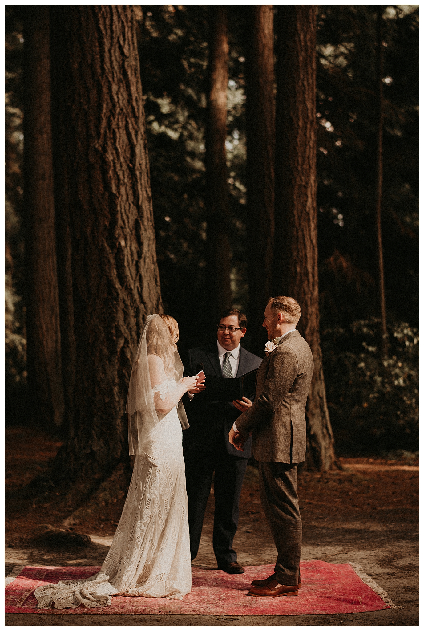 Ashley and Peter's Bohemian Woodland Wedding at Kitsap Memorial State Park, Poulsbo, WA by Seattle Wedding Photographer, Kamra Fuller Photography