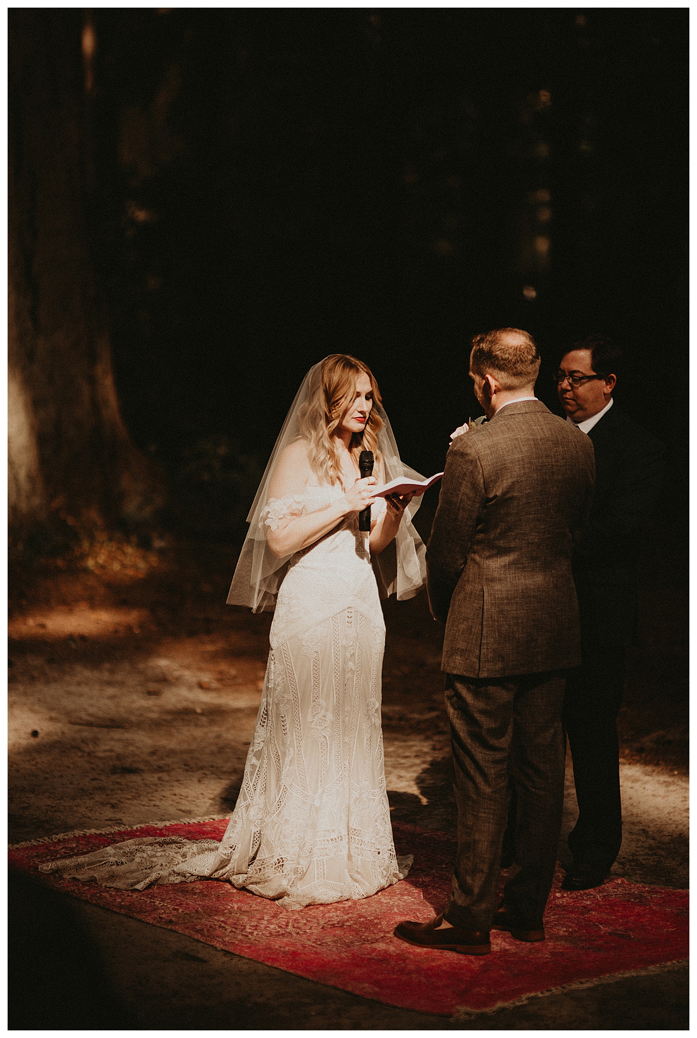 Ashley and Peter's Bohemian Woodland Wedding at Kitsap Memorial State Park, Poulsbo, WA by Seattle Wedding Photographer, Kamra Fuller Photography