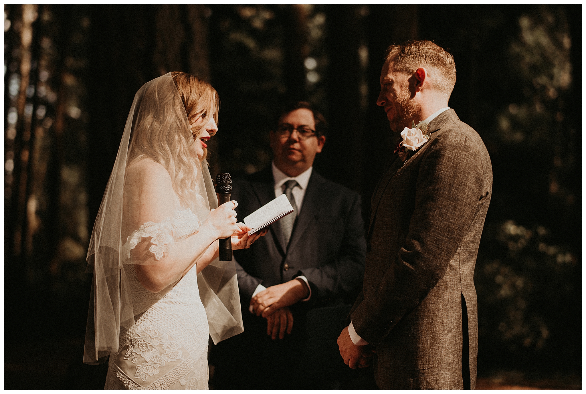 Ashley and Peter's Bohemian Woodland Wedding at Kitsap Memorial State Park, Poulsbo, WA by Seattle Wedding Photographer, Kamra Fuller Photography