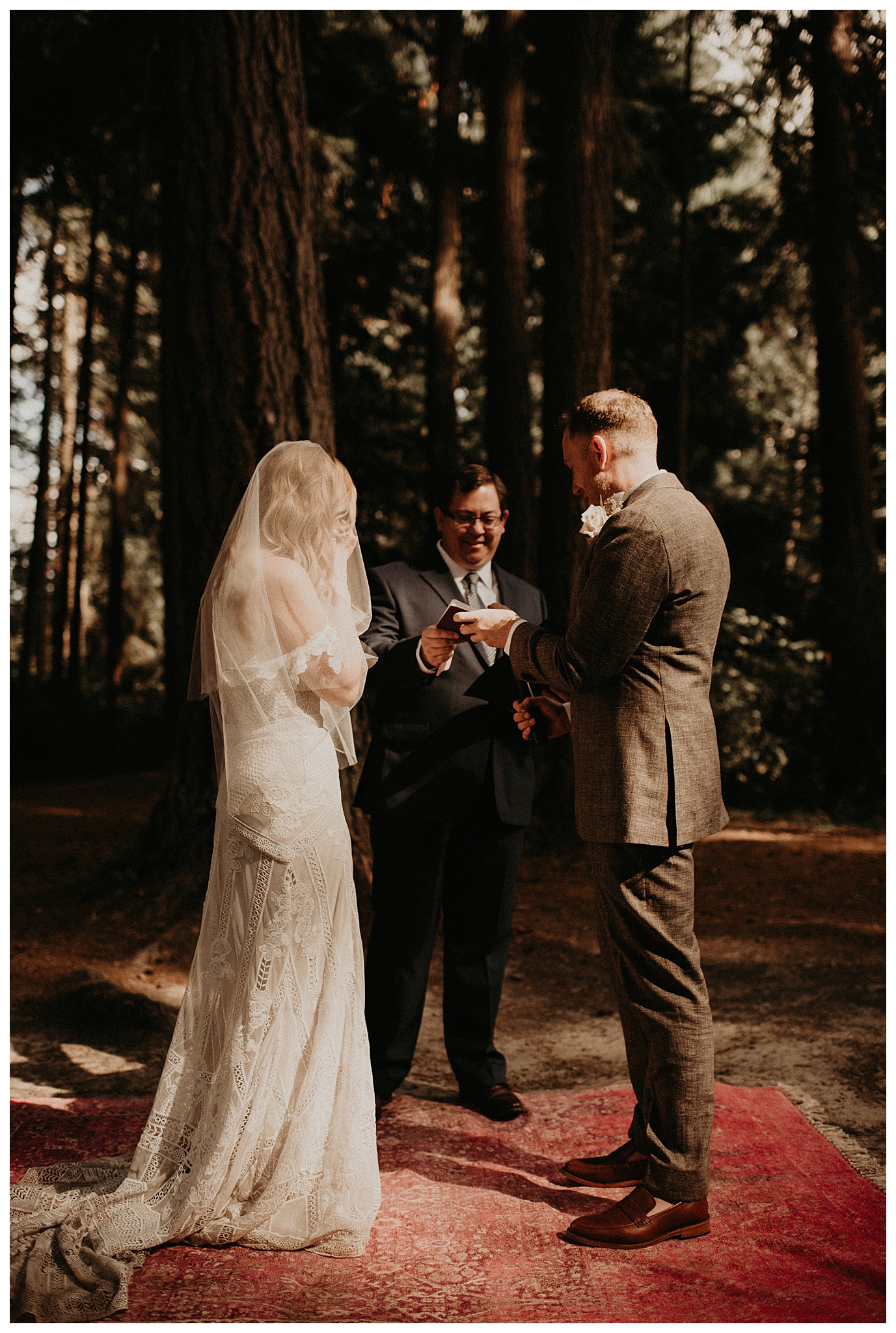 Ashley and Peter's Bohemian Woodland Wedding at Kitsap Memorial State Park, Poulsbo, WA by Seattle Wedding Photographer, Kamra Fuller Photography