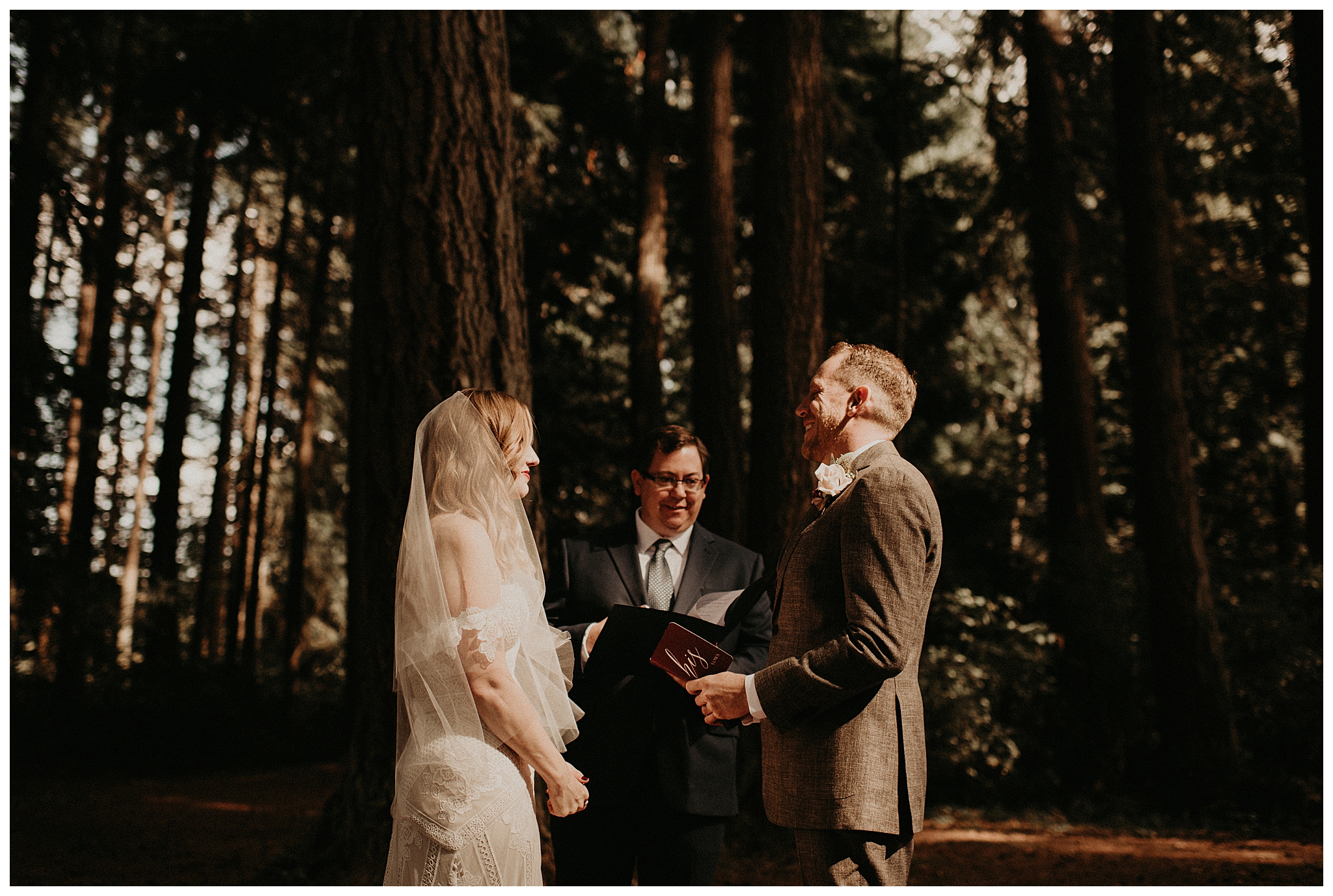 Ashley and Peter's Bohemian Woodland Wedding at Kitsap Memorial State Park, Poulsbo, WA by Seattle Wedding Photographer, Kamra Fuller Photography