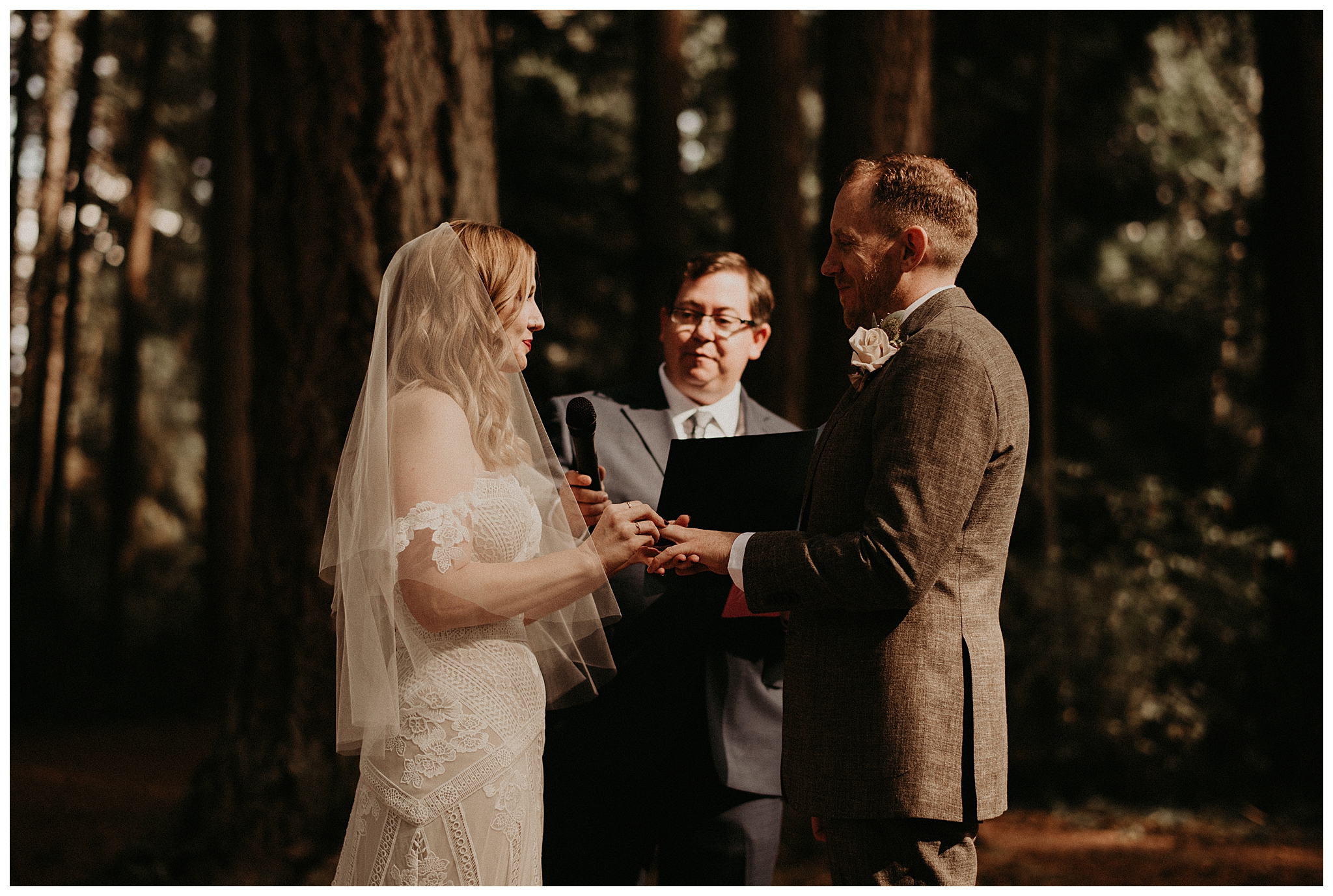 Ashley and Peter's Bohemian Woodland Wedding at Kitsap Memorial State Park, Poulsbo, WA by Seattle Wedding Photographer, Kamra Fuller Photography