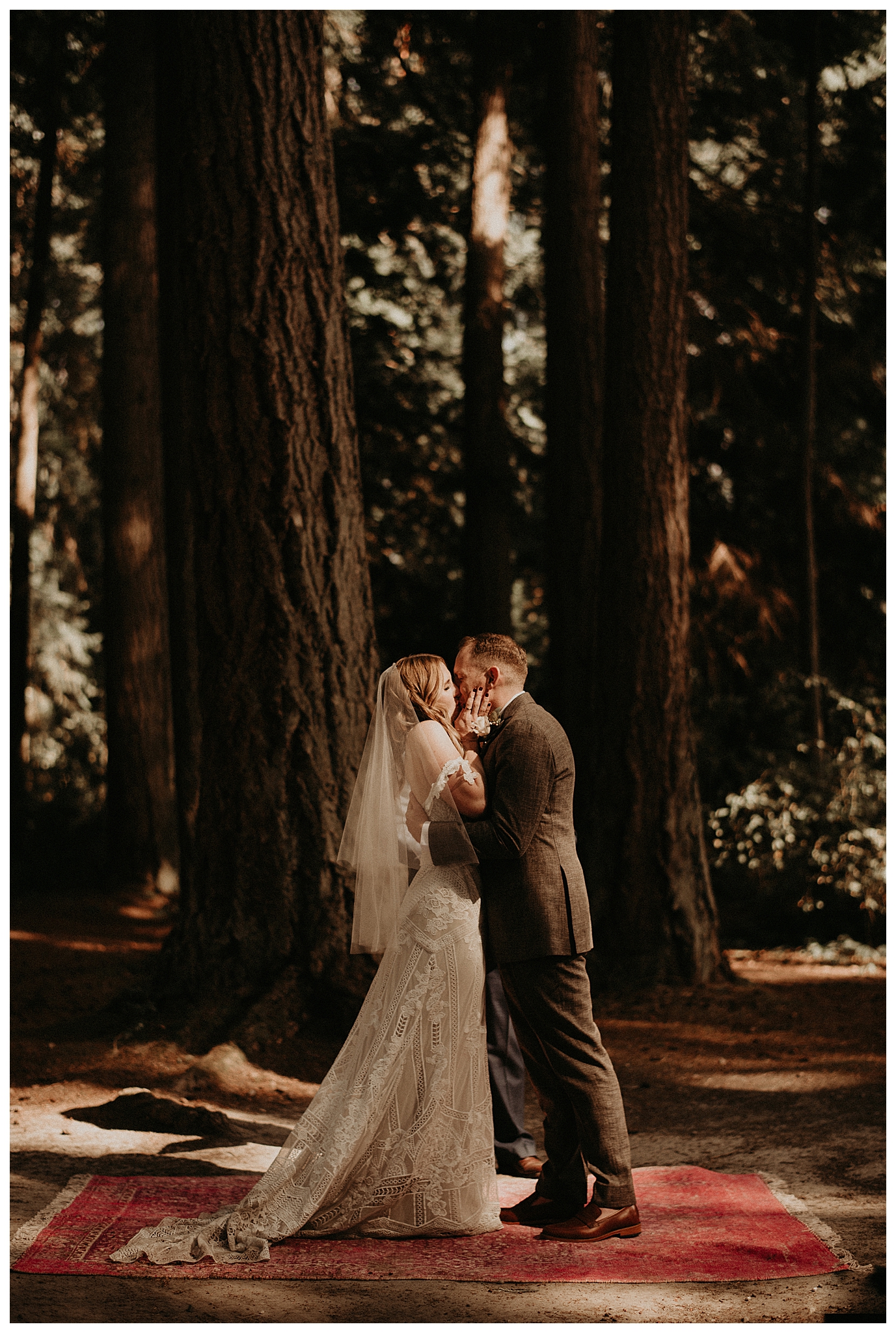 Ashley and Peter's Bohemian Woodland Wedding at Kitsap Memorial State Park, Poulsbo, WA by Seattle Wedding Photographer, Kamra Fuller Photography