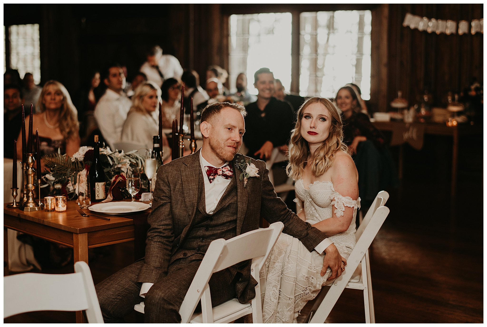 Ashley and Peter's Bohemian Woodland Wedding at Kitsap Memorial State Park, Poulsbo, WA by Seattle Wedding Photographer, Kamra Fuller Photography