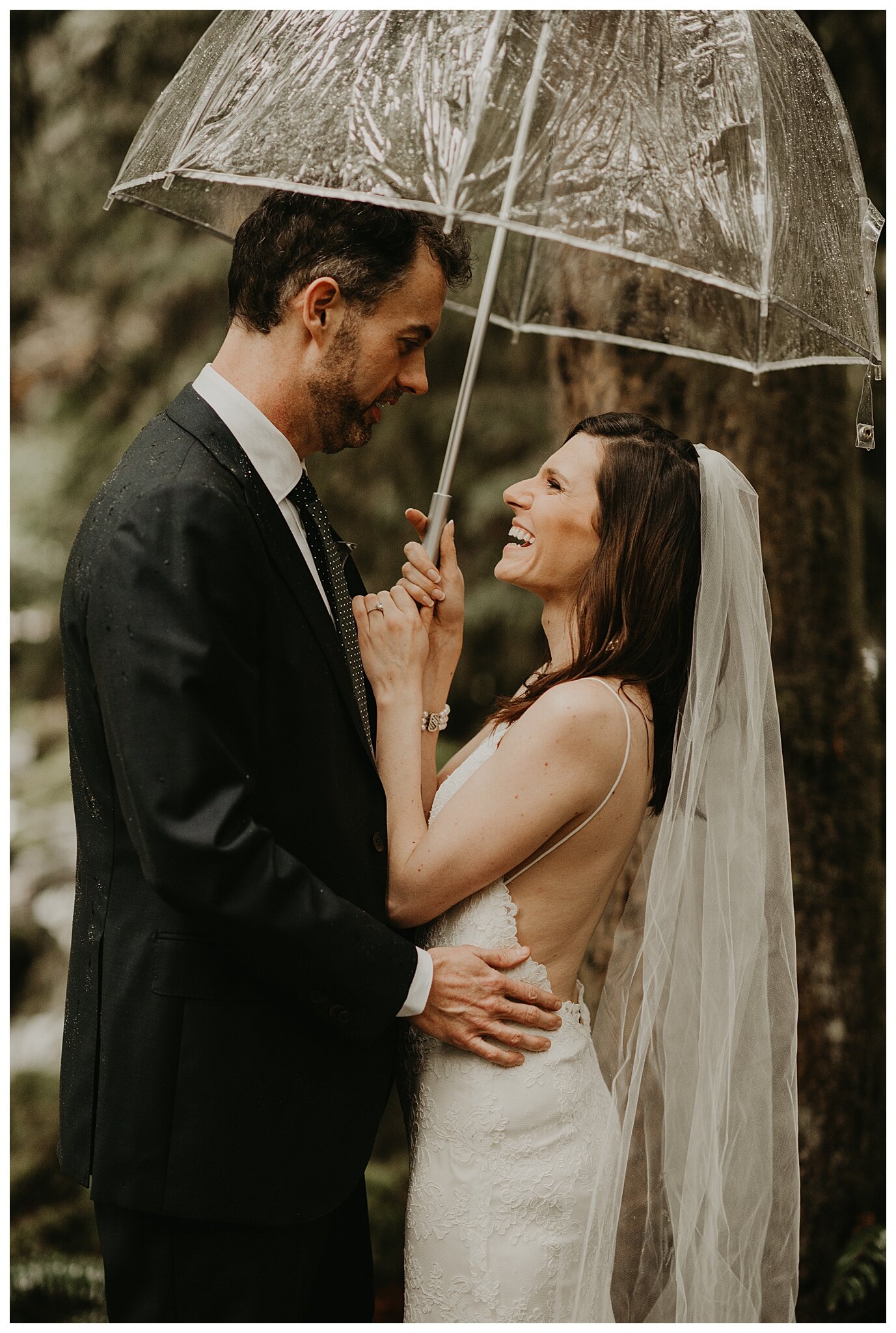 Alexandra + Alan's Mt. Rainier Elopement at Copper Creek Inn and Longmire Bridge by Seattle Wedding Photographer, Kamra Fuller Photography