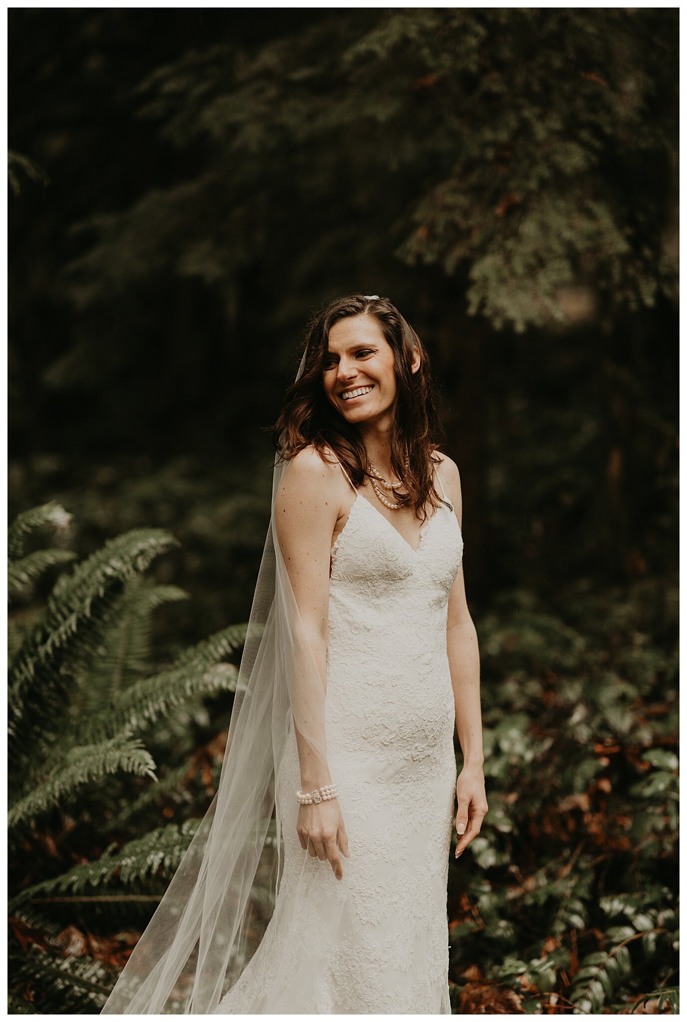 Alexandra + Alan's Mt. Rainier Elopement at Copper Creek Inn and Longmire Bridge by Seattle Wedding Photographer, Kamra Fuller Photography