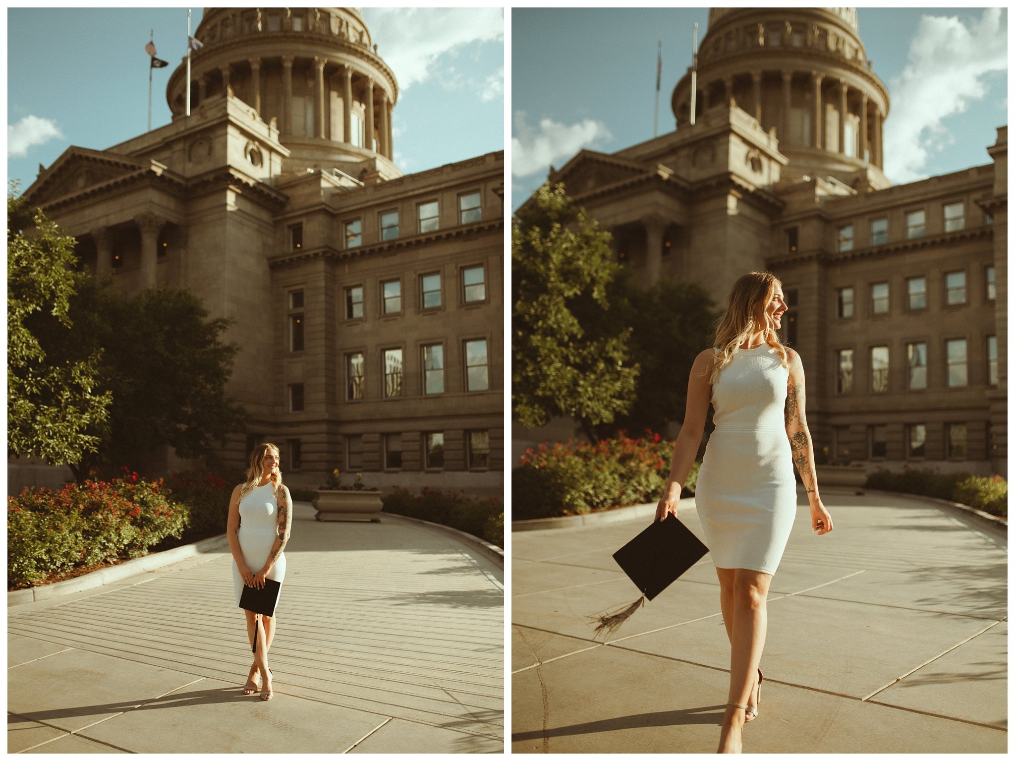 Graduation Portraits at Idaho State Capital by Boise Senior Photographer, Kamra Fuller PhotographyGraduation Portraits at Idaho State Capital Building by Boise Senior Photographer, Kamra Fuller