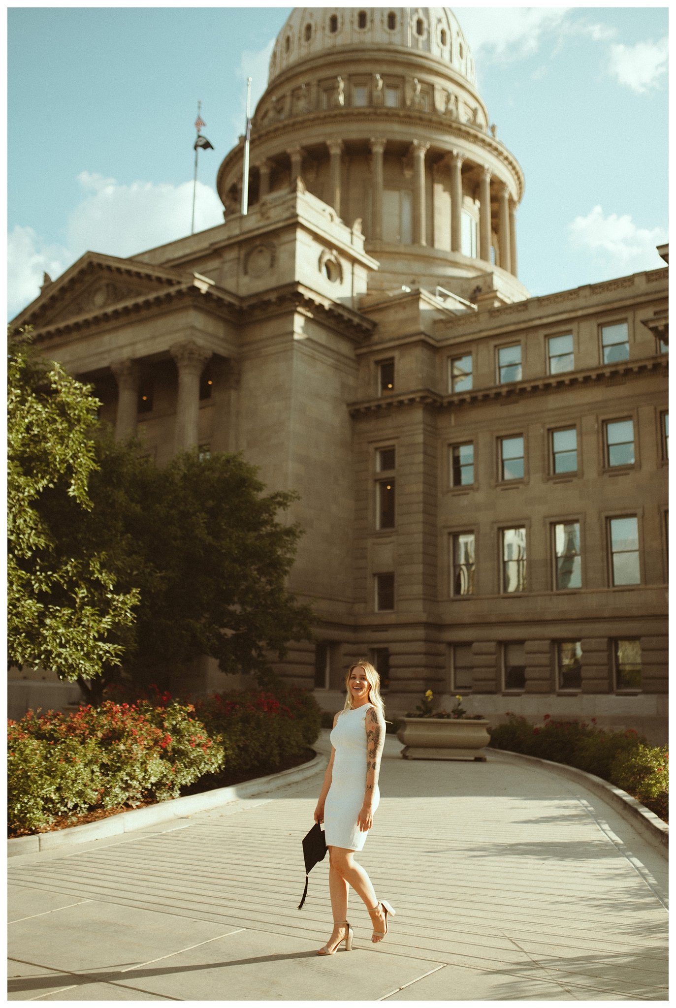 Graduation Portraits at Idaho State Capital by Boise Senior Photographer, Kamra Fuller PhotographyGraduation Portraits at Idaho State Capital Building by Boise Senior Photographer, Kamra Fuller