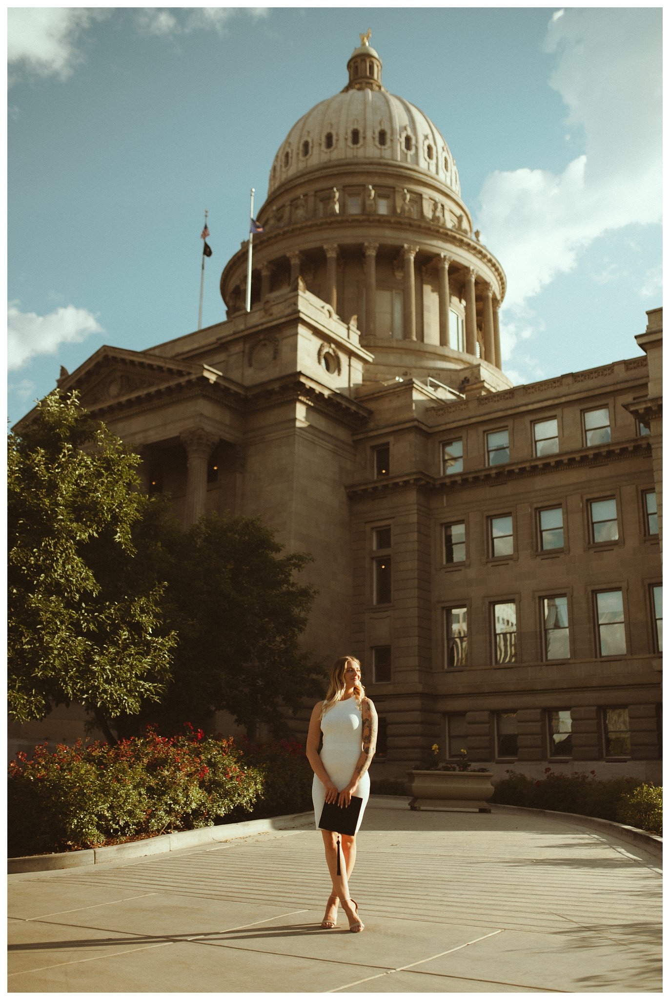 Graduation Portraits at Idaho State Capital by Boise Senior Photographer, Kamra Fuller PhotographyGraduation Portraits at Idaho State Capital Building by Boise Senior Photographer, Kamra Fuller