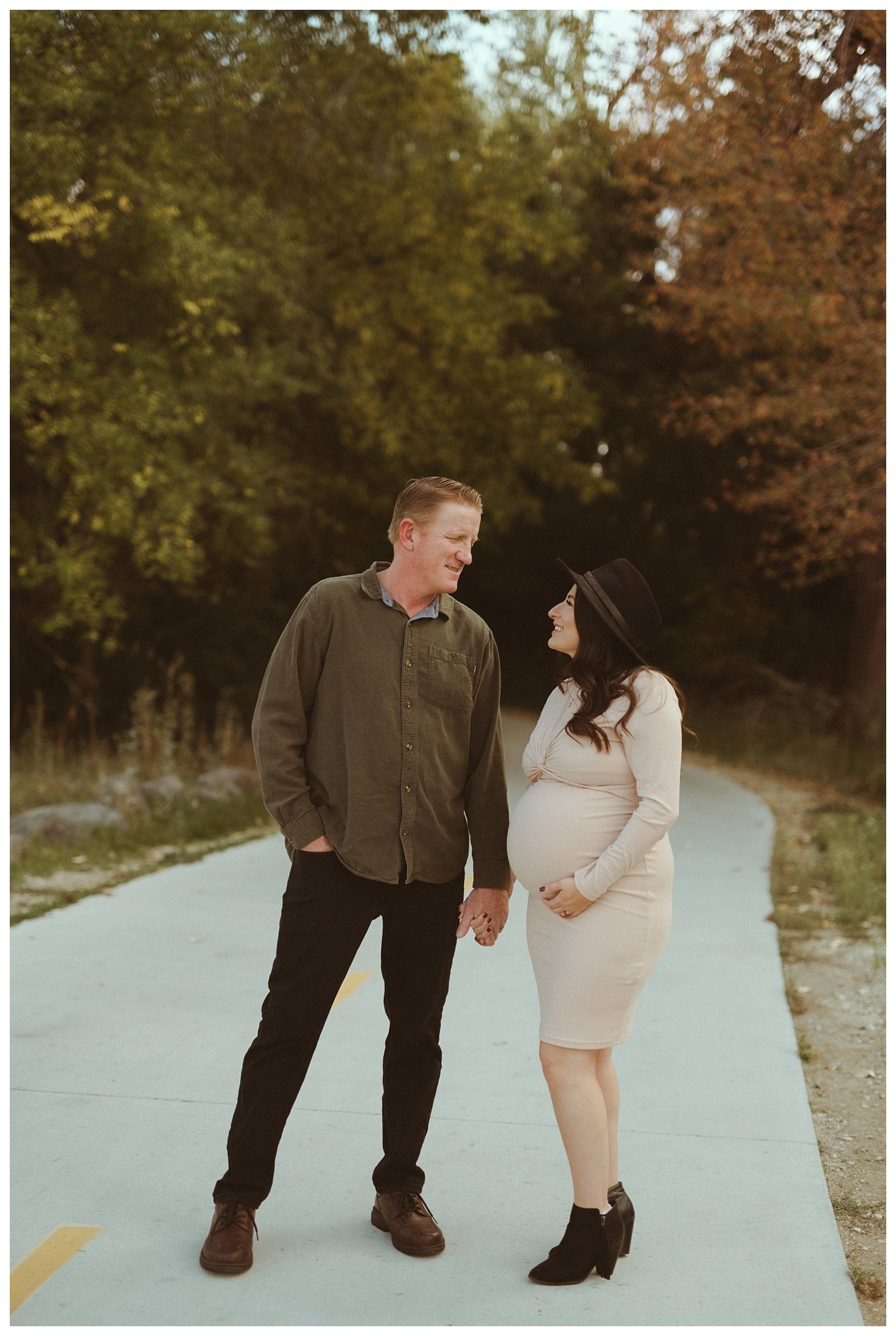 Ashley &amp; Mike Maternity Session at Boise River Greenbelt by Treasure Valley Portrait Photographer, Kamra Fuller Photography