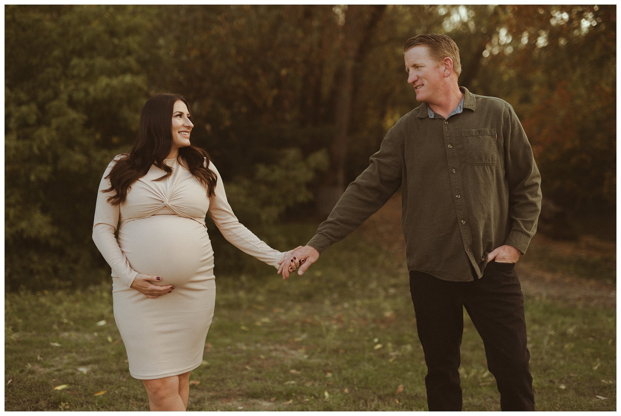 Ashley &amp; Mike Maternity Session at Boise River Greenbelt by Treasure Valley Portrait Photographer, Kamra Fuller Photography