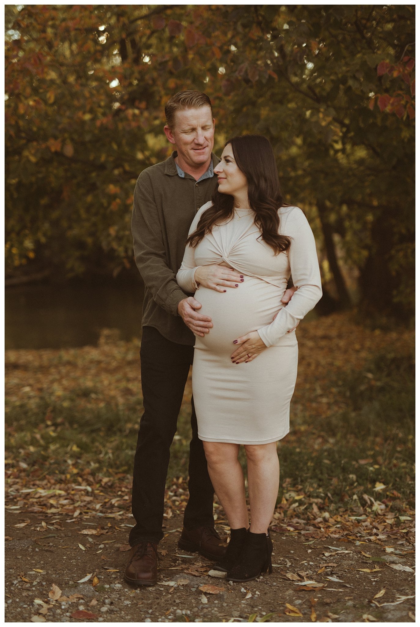 Ashley &amp; Mike Maternity Session at Boise River Greenbelt by Treasure Valley Portrait Photographer, Kamra Fuller Photography