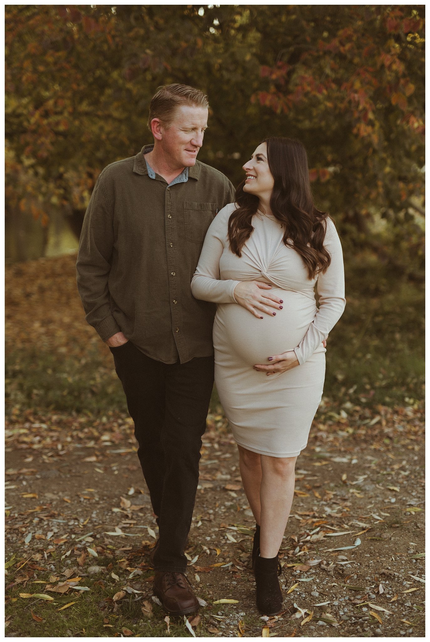 Ashley &amp; Mike Maternity Session at Boise River Greenbelt by Treasure Valley Portrait Photographer, Kamra Fuller Photography