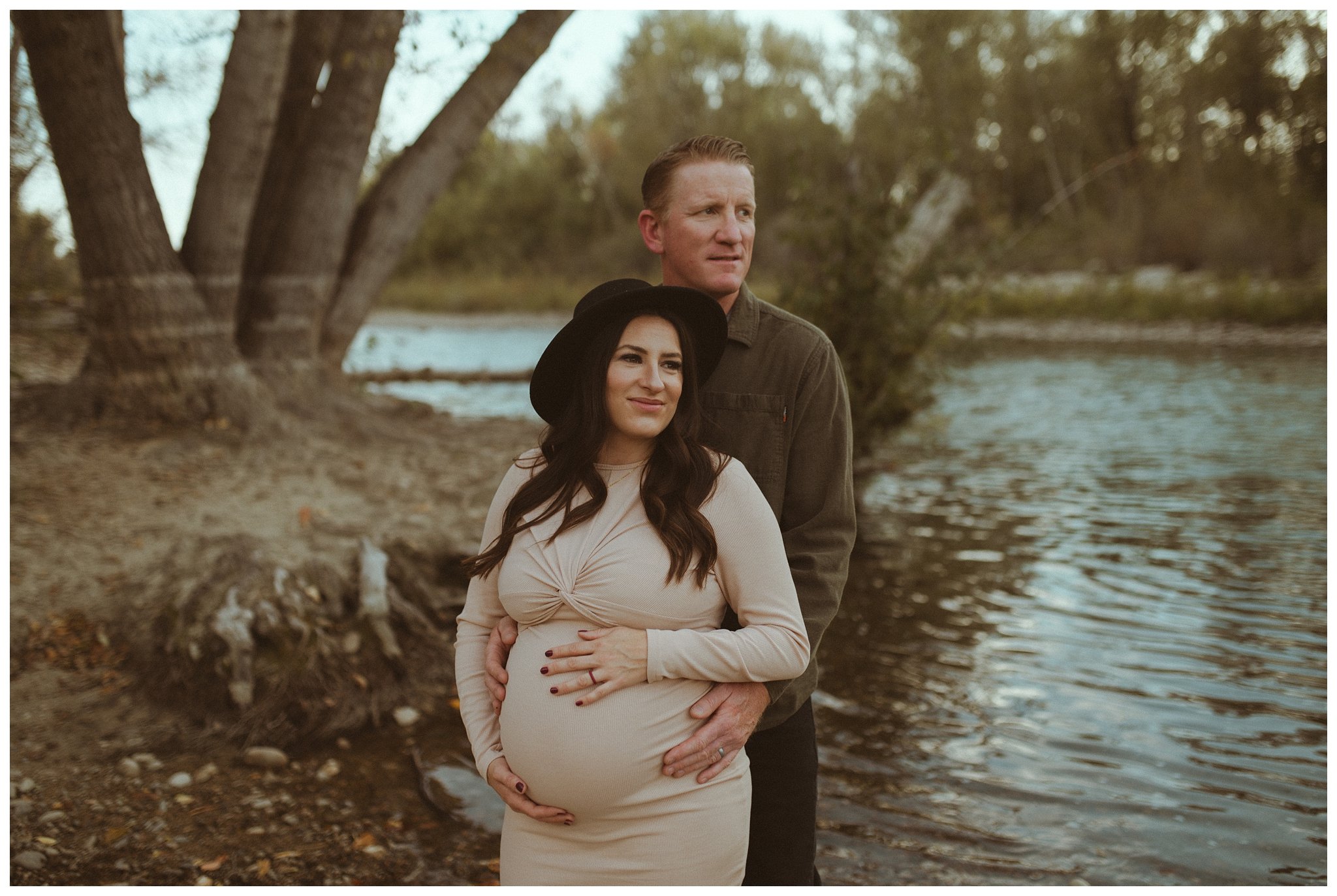 Ashley &amp; Mike Maternity Session at Boise River Greenbelt by Treasure Valley Portrait Photographer, Kamra Fuller Photography