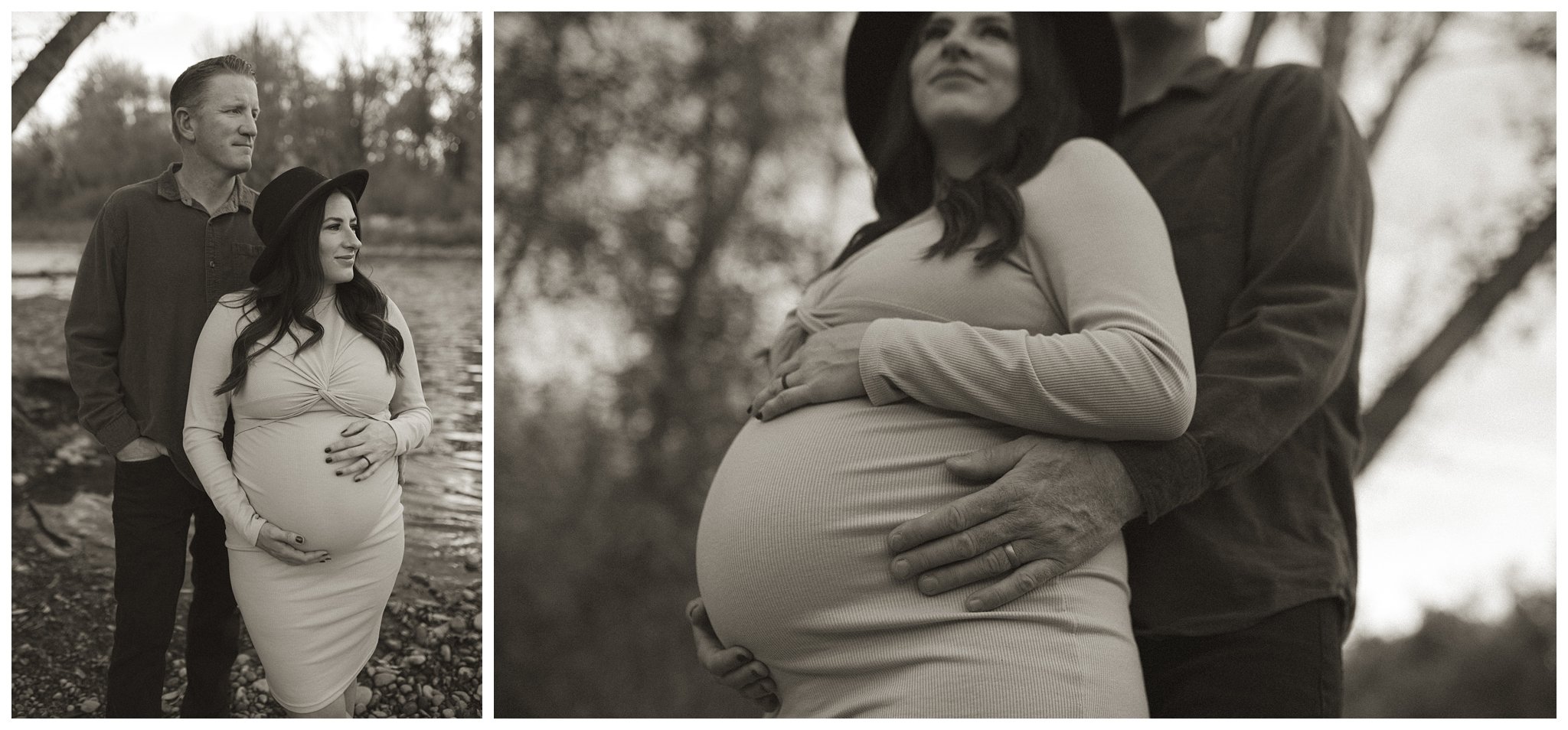 Ashley &amp; Mike Maternity Session at Boise River Greenbelt by Treasure Valley Portrait Photographer, Kamra Fuller Photography