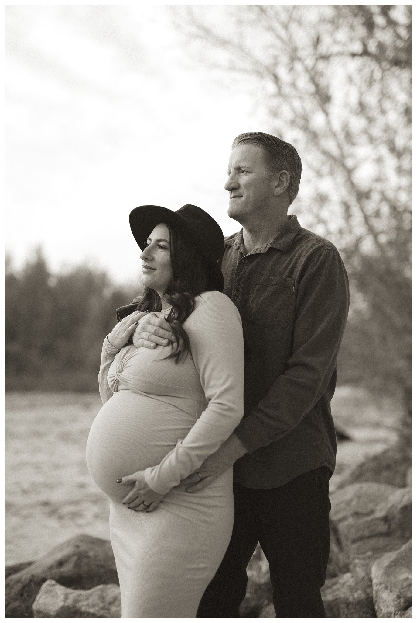 Ashley &amp; Mike Maternity Session at Boise River Greenbelt by Treasure Valley Portrait Photographer, Kamra Fuller Photography