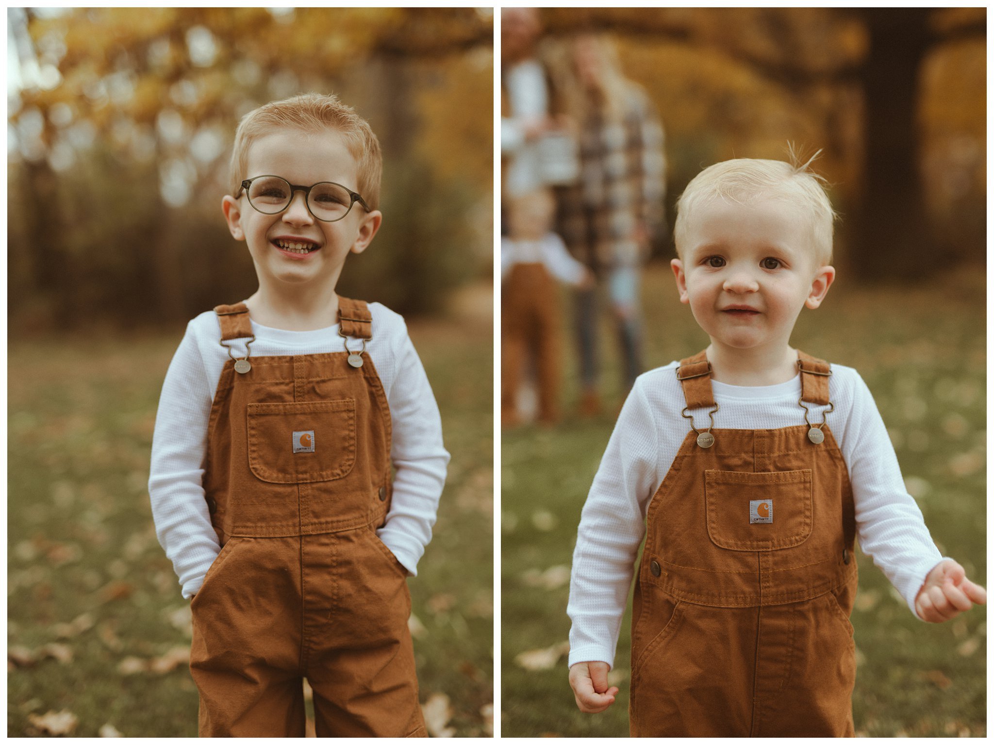 Black Family Fall Family Session and Pregnancy Announcement in Boise, ID at Idaho Fallen Firefighters Memorial Park