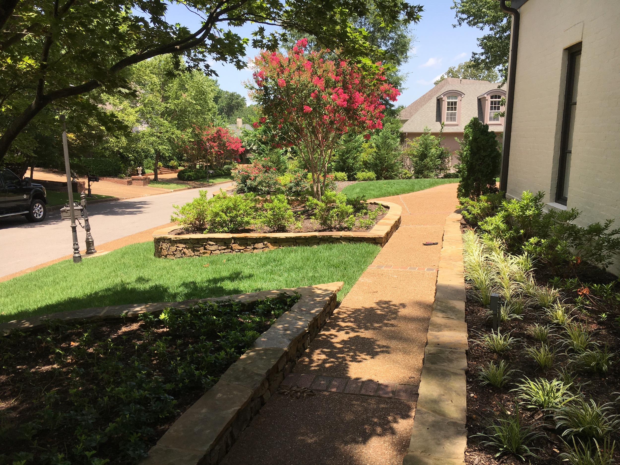 LANDSCAPING The possibilities are endless with our landscaping team. From basic customizations to full yard renovations, our landscaping services will add warmth & value to your home. 