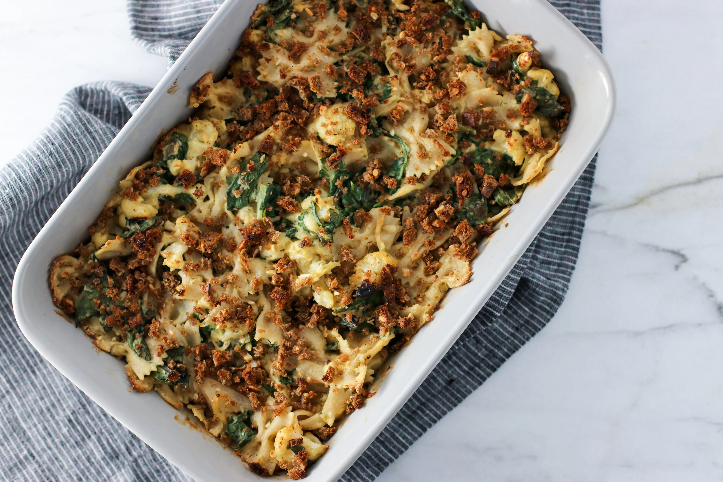 Cauliflower and Swiss Chard Pasta Bake 3.jpg