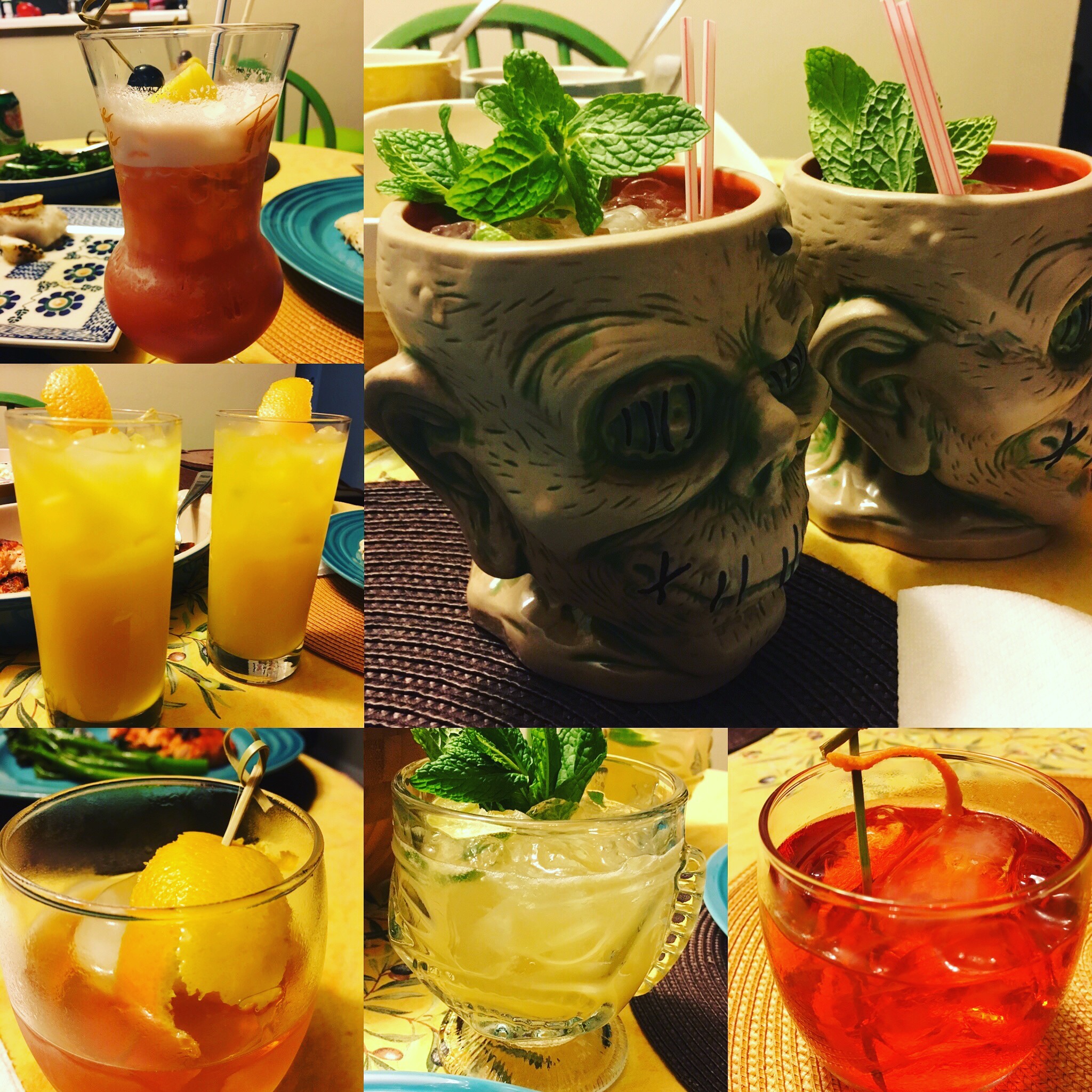 My recovery cocktails 