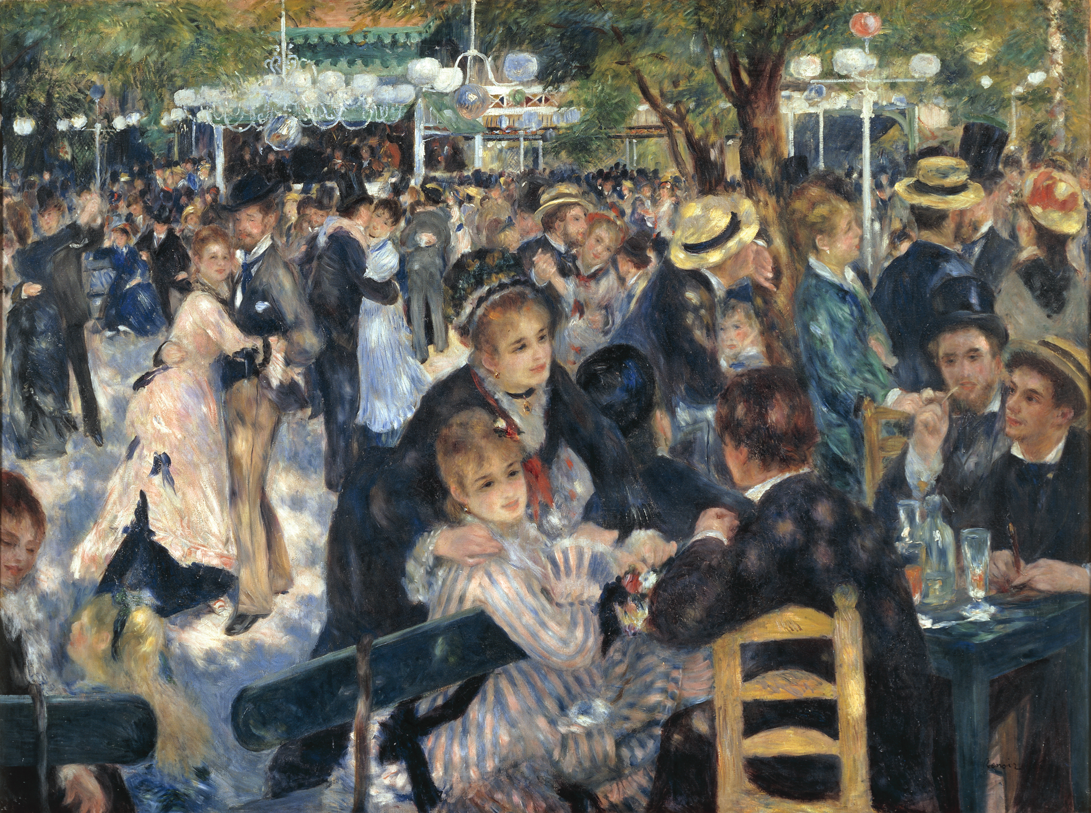 Pierre-Auguste Renoir, Dance at Le Moulin de la Galette