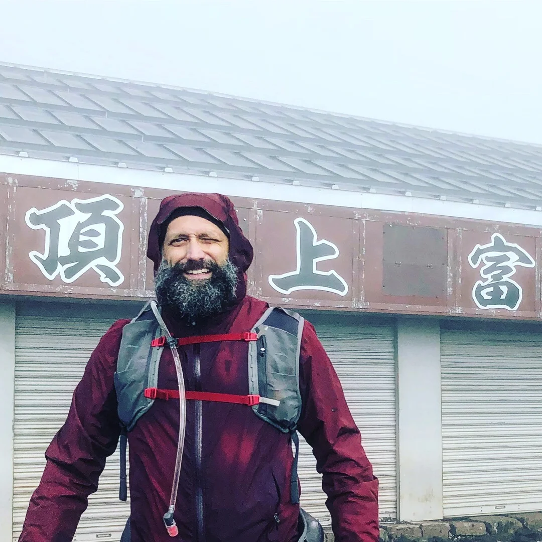 At the summit.