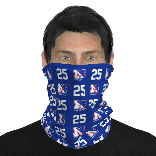 Gaiter Mask Montclair Baseball w/ Number