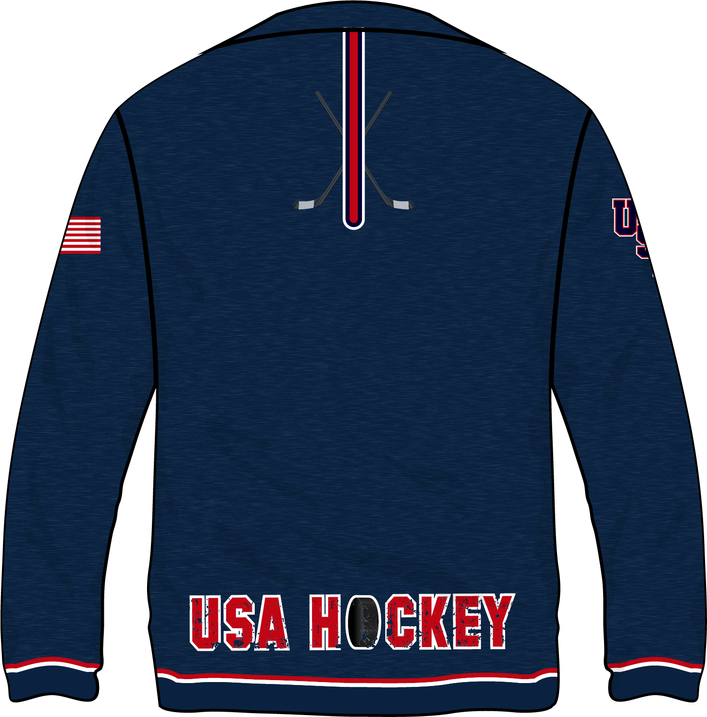 usa hockey hoodie