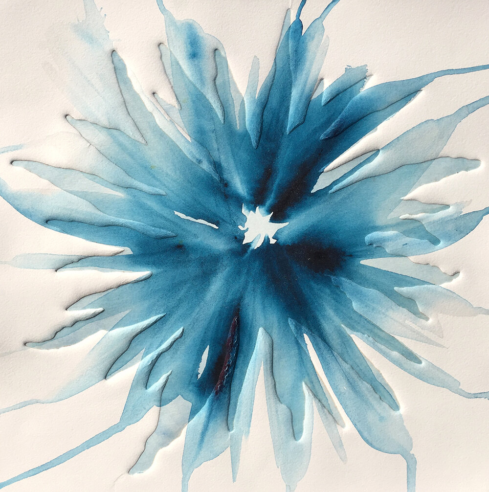 Study: Blaue Blume 2