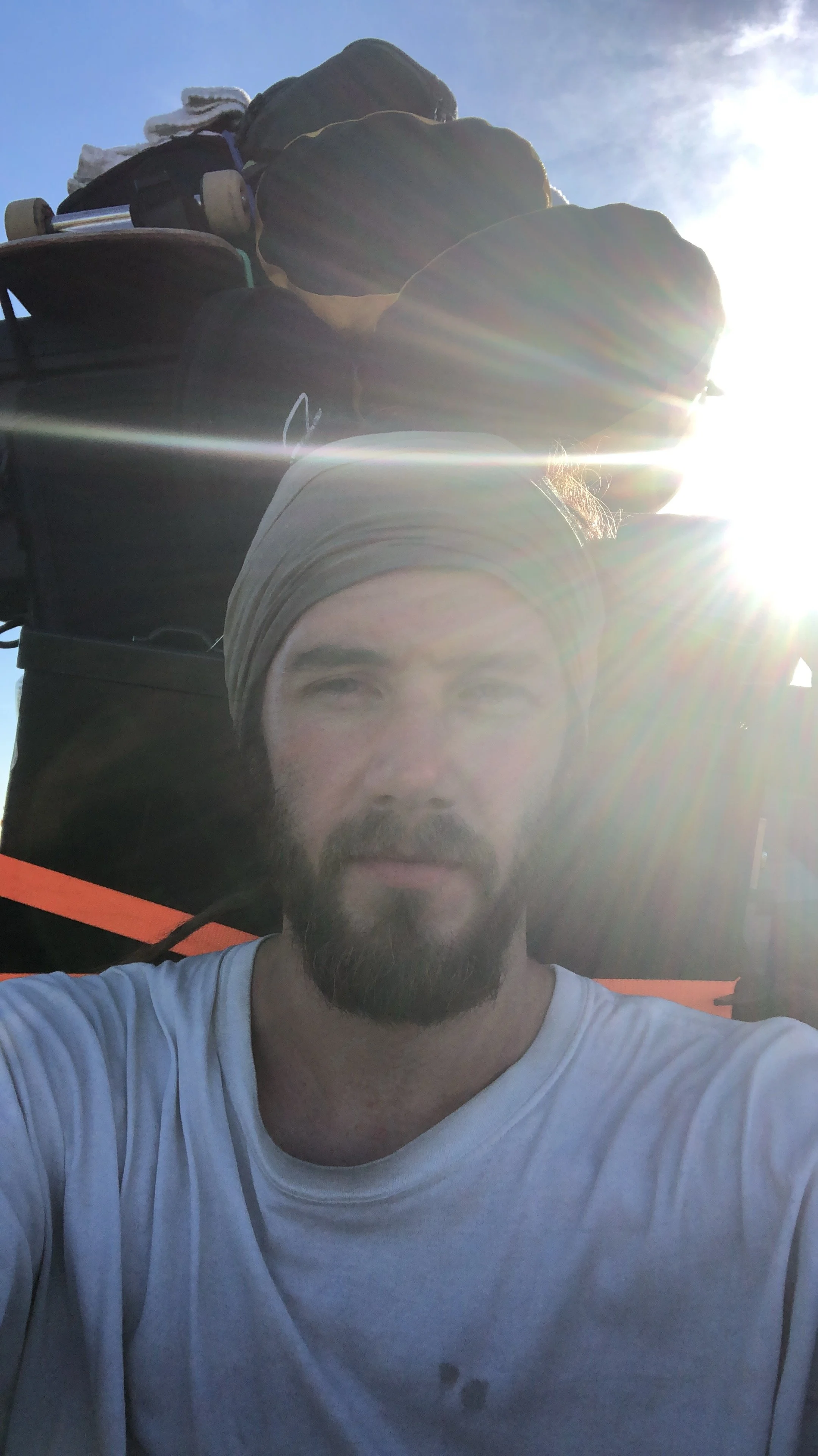  Fighting crosswinds all day  