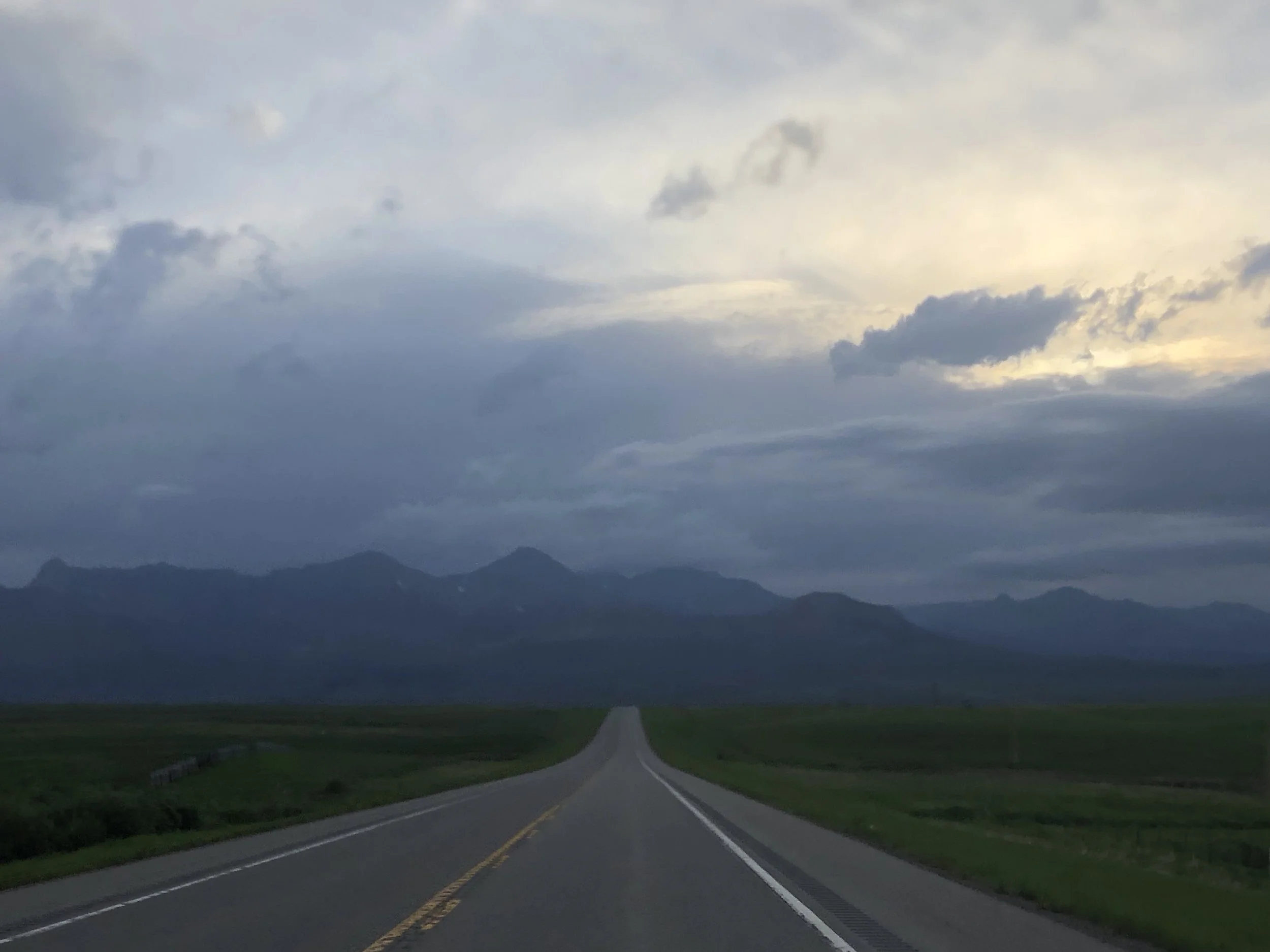 Seeing Canadian Rockies for the first time