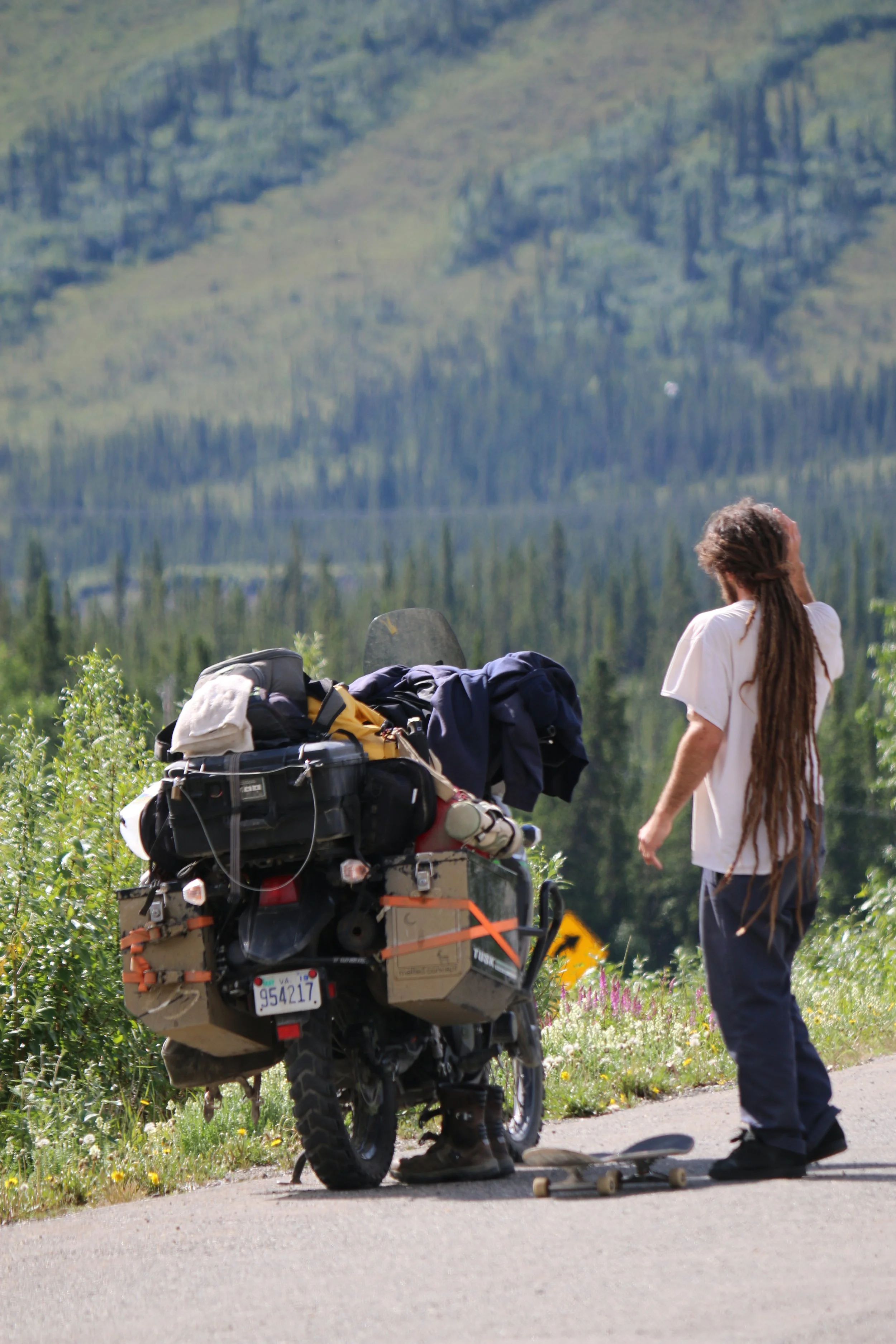  Found a place to skateboard 