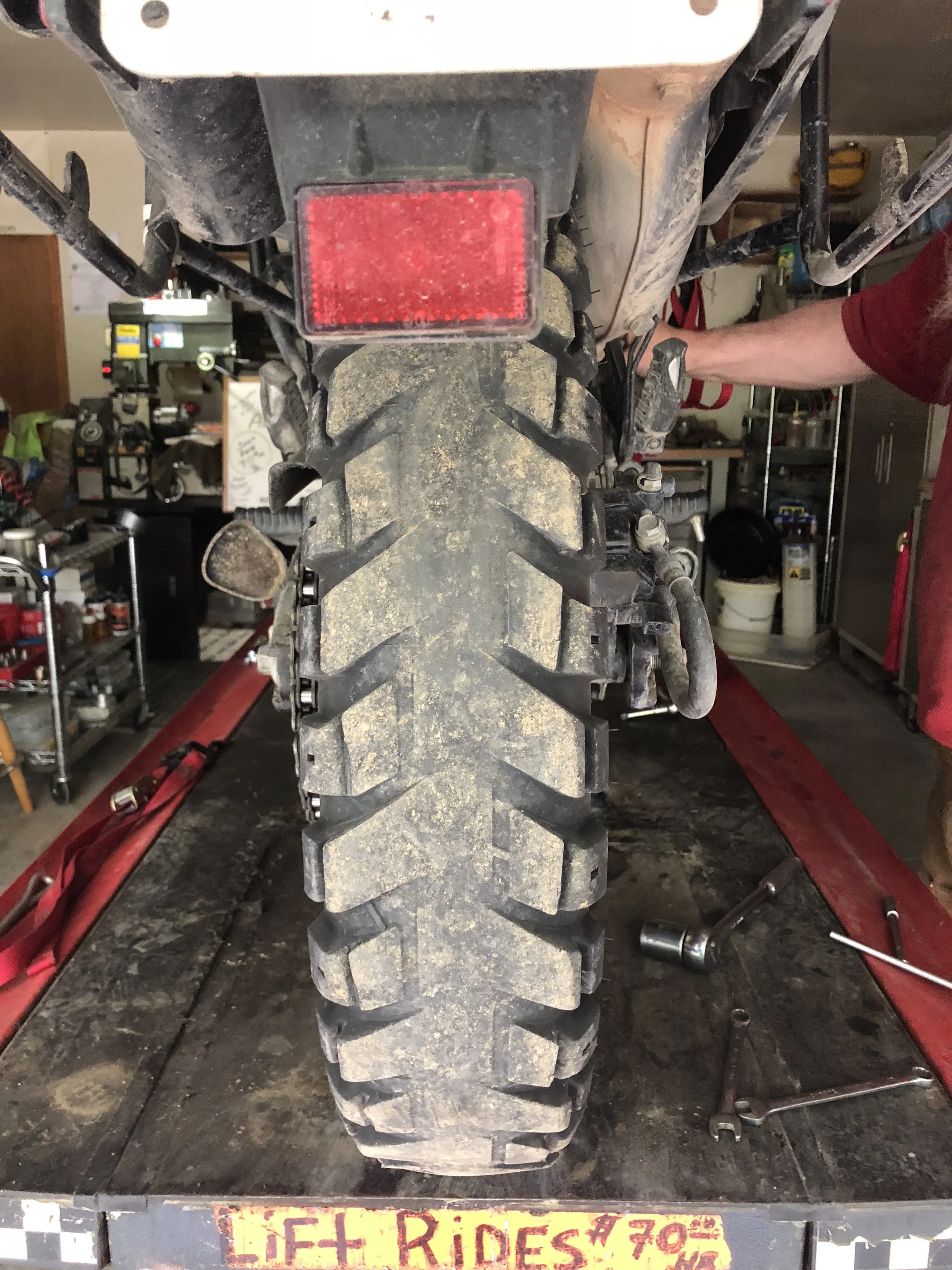  VA to AK on this tire 