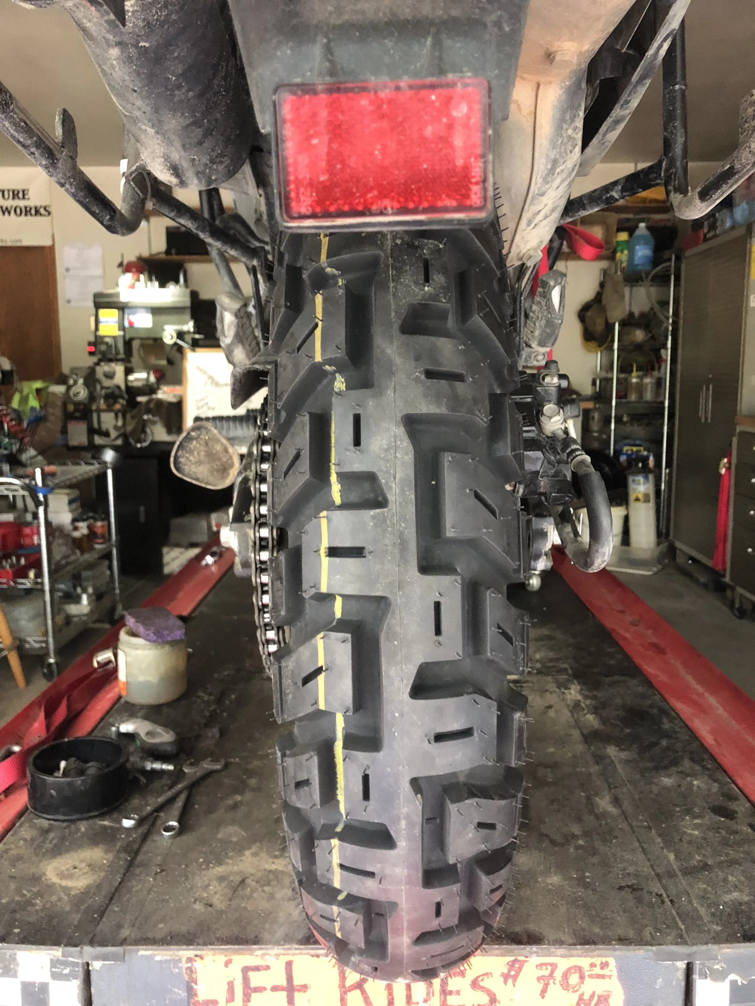  New rear tire 