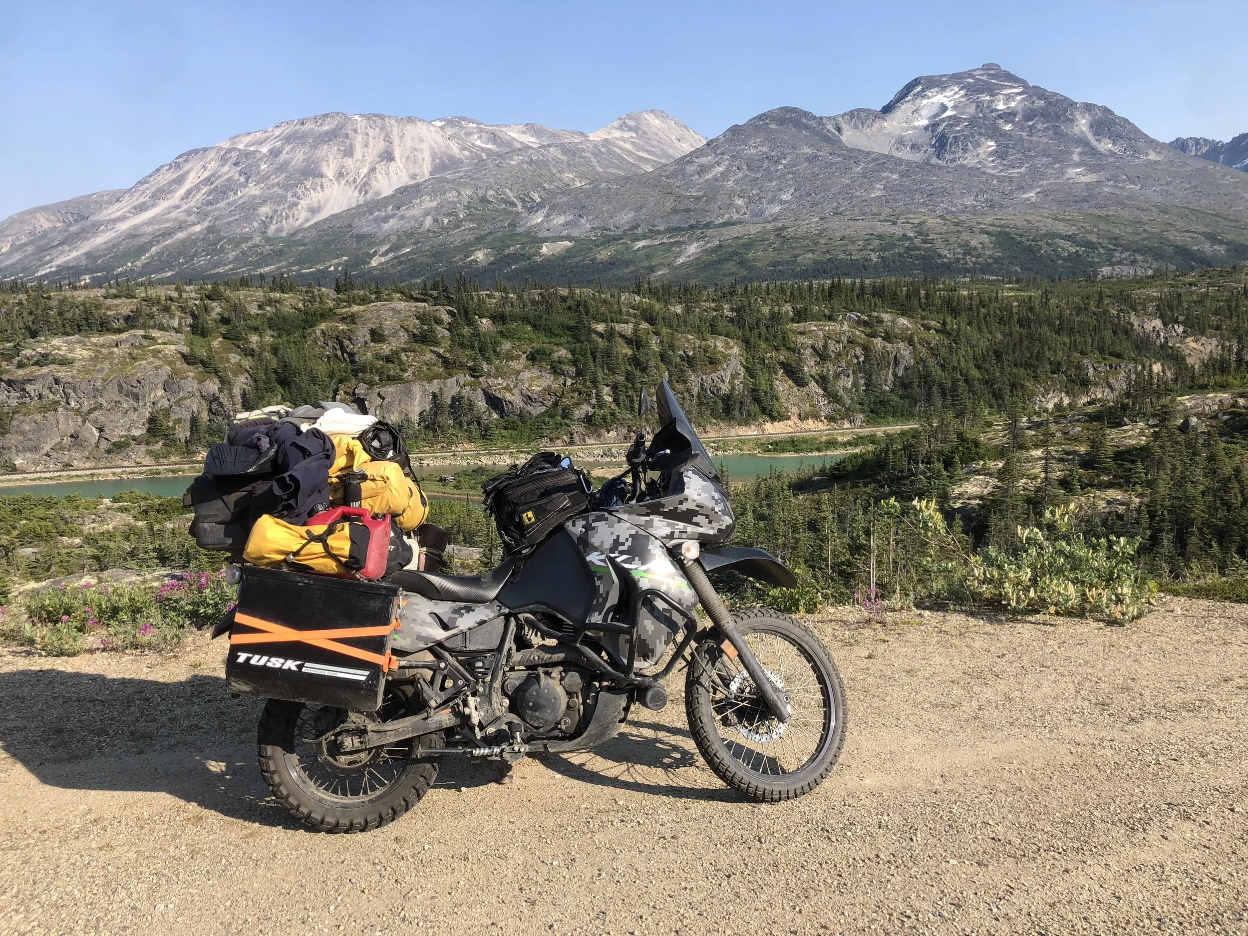Ride from Whitehorse to Skagway
