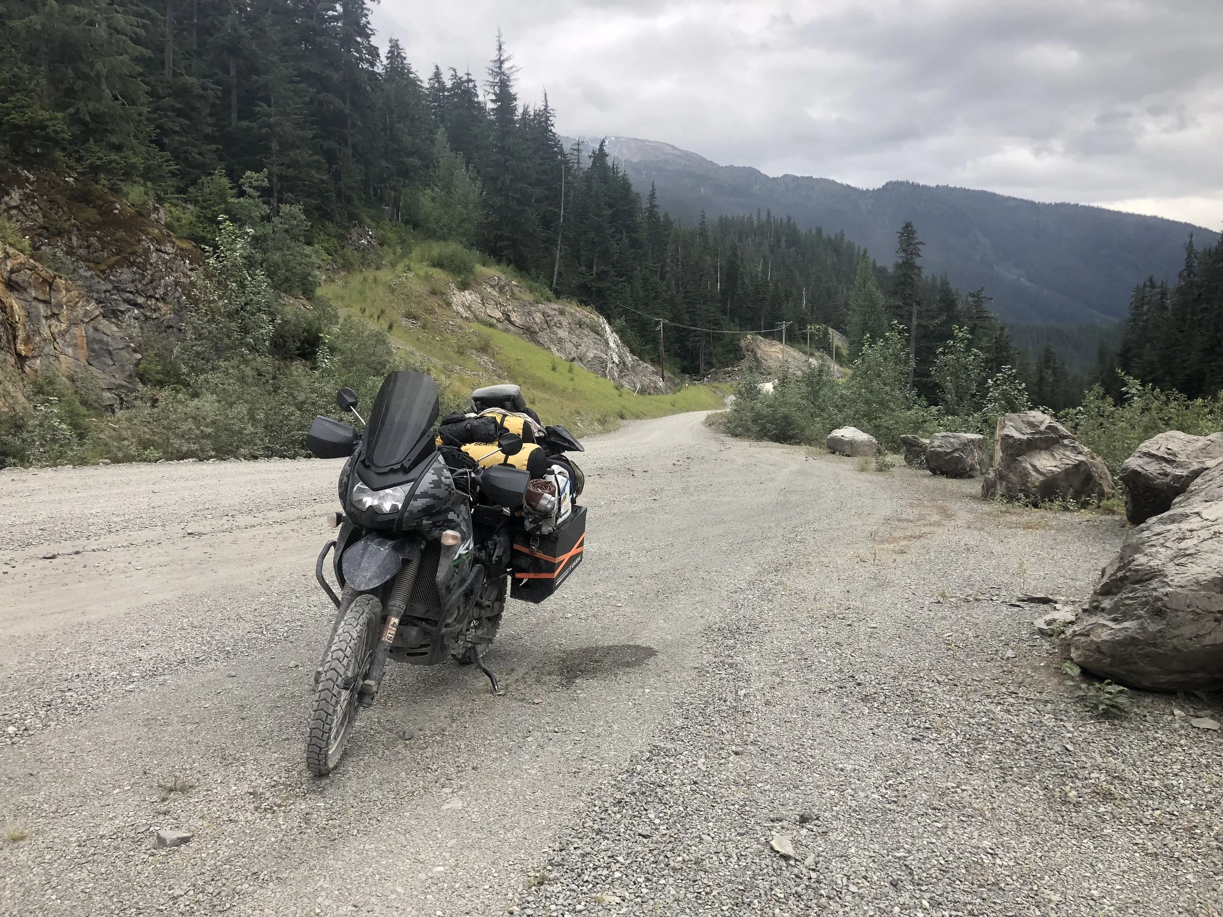  Road to Salmon Glacier  