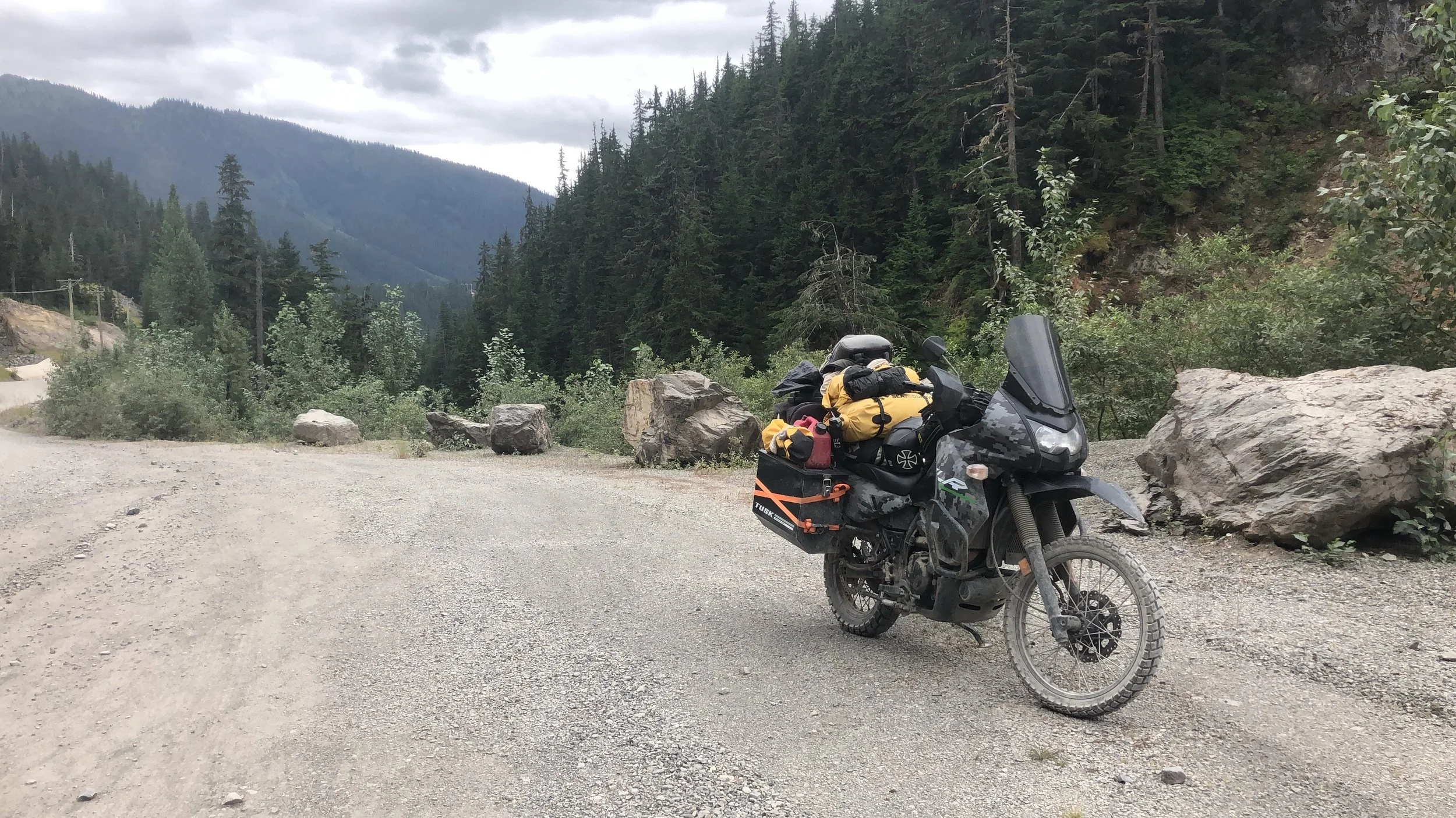  Road to Salmon Glacier  