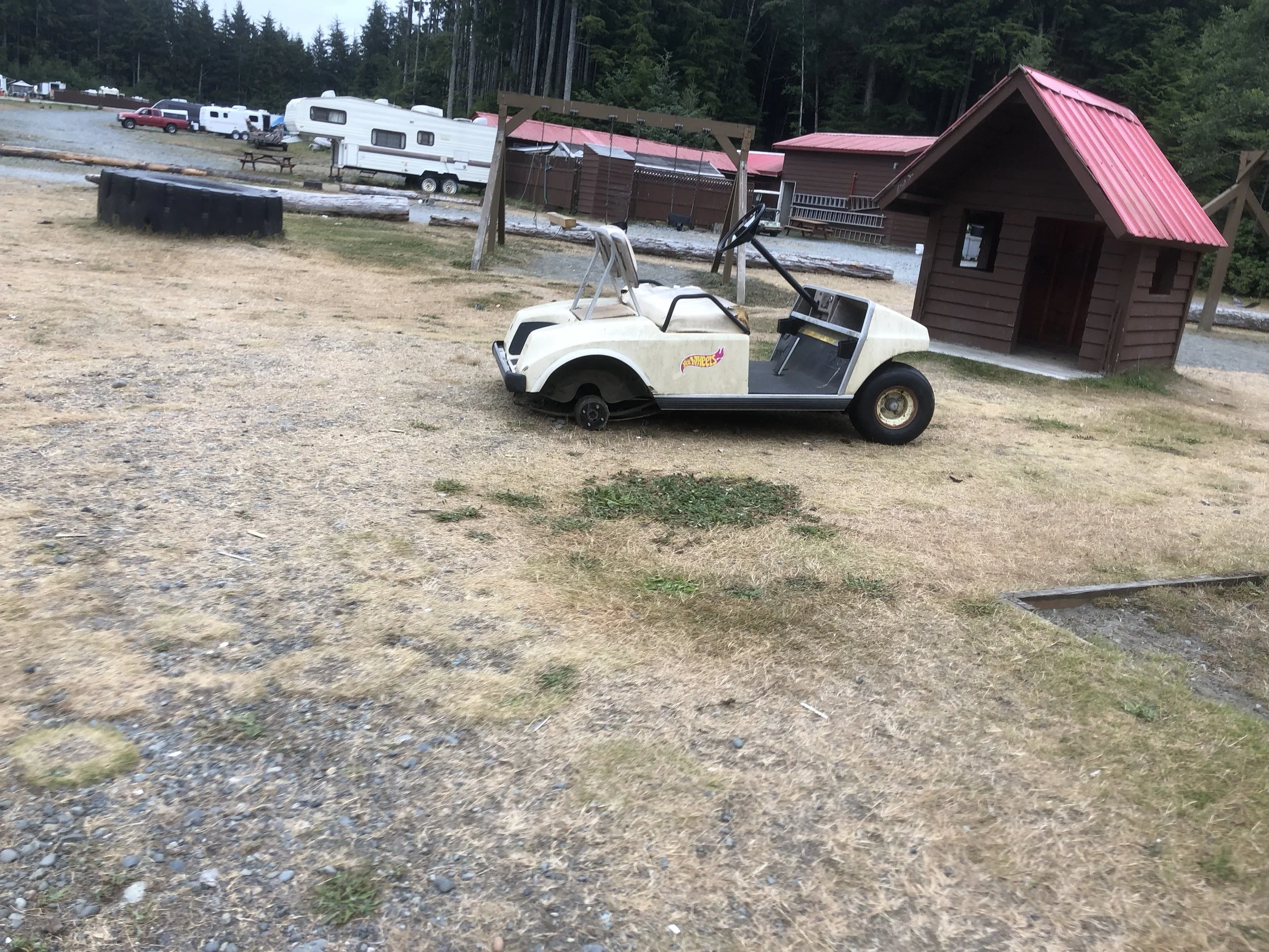  Till the wheels fall off 