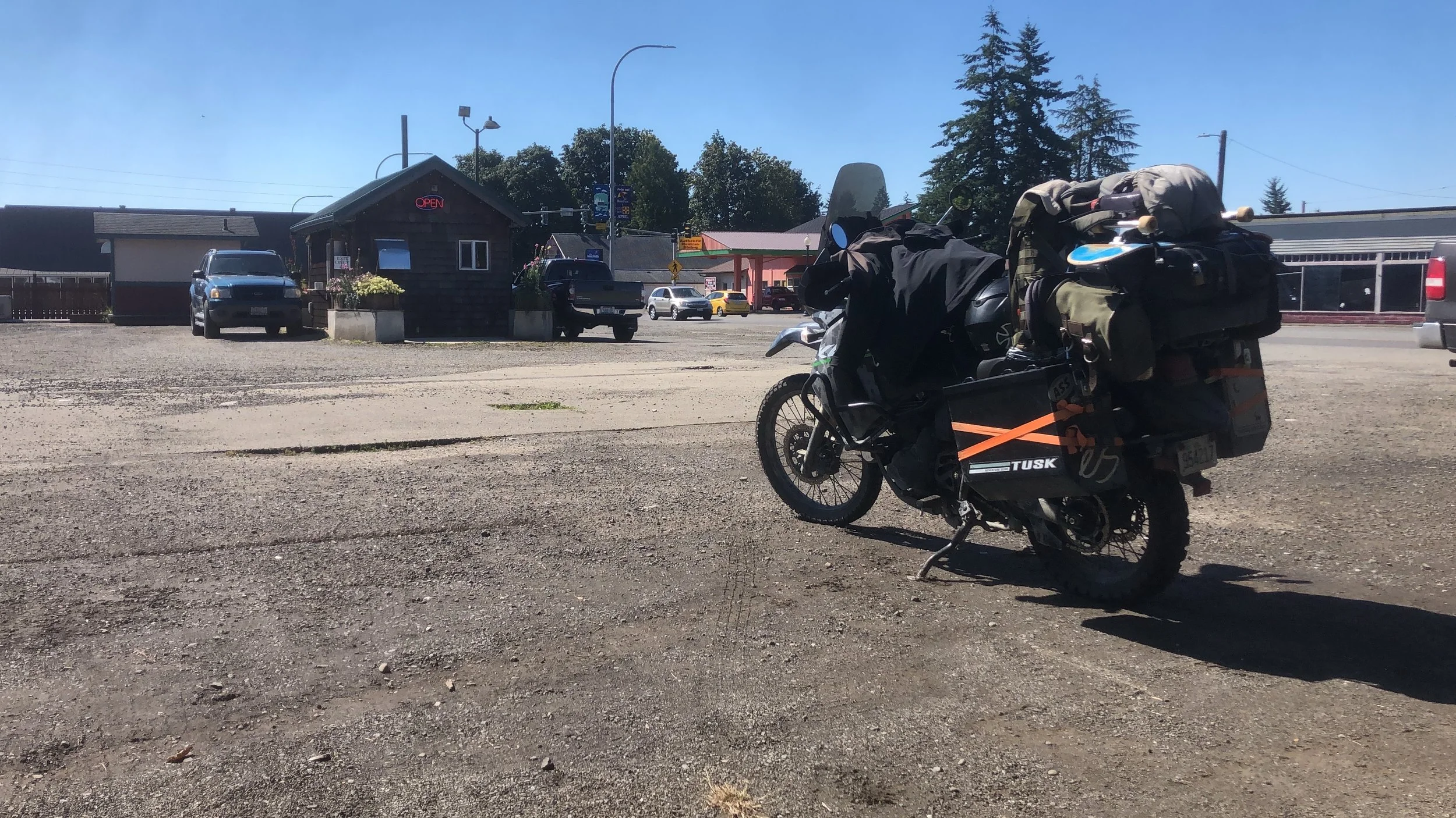  100 days on the road  Forks, Washington 