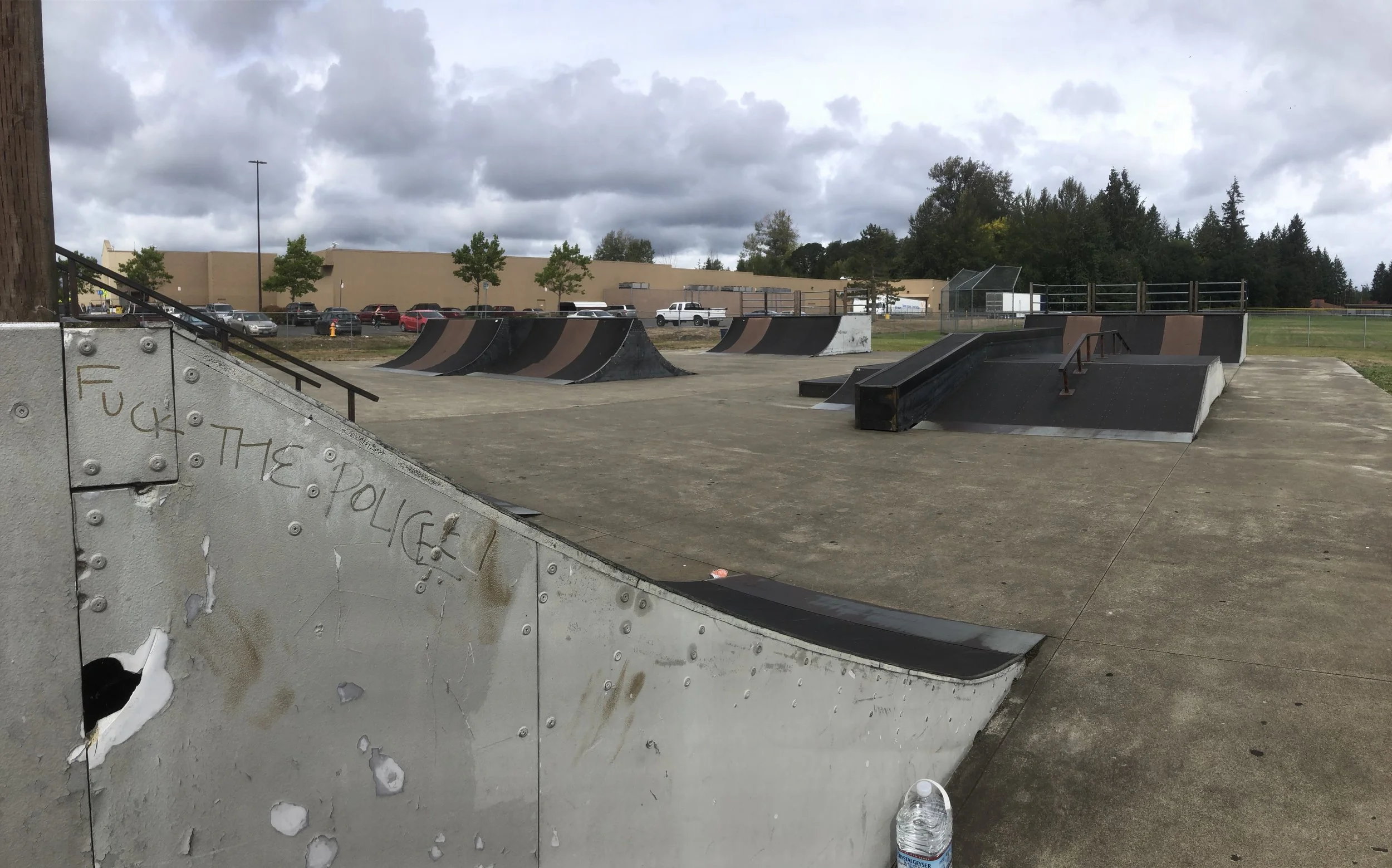  Skatepark at Walmart  Shelton, Washington  
