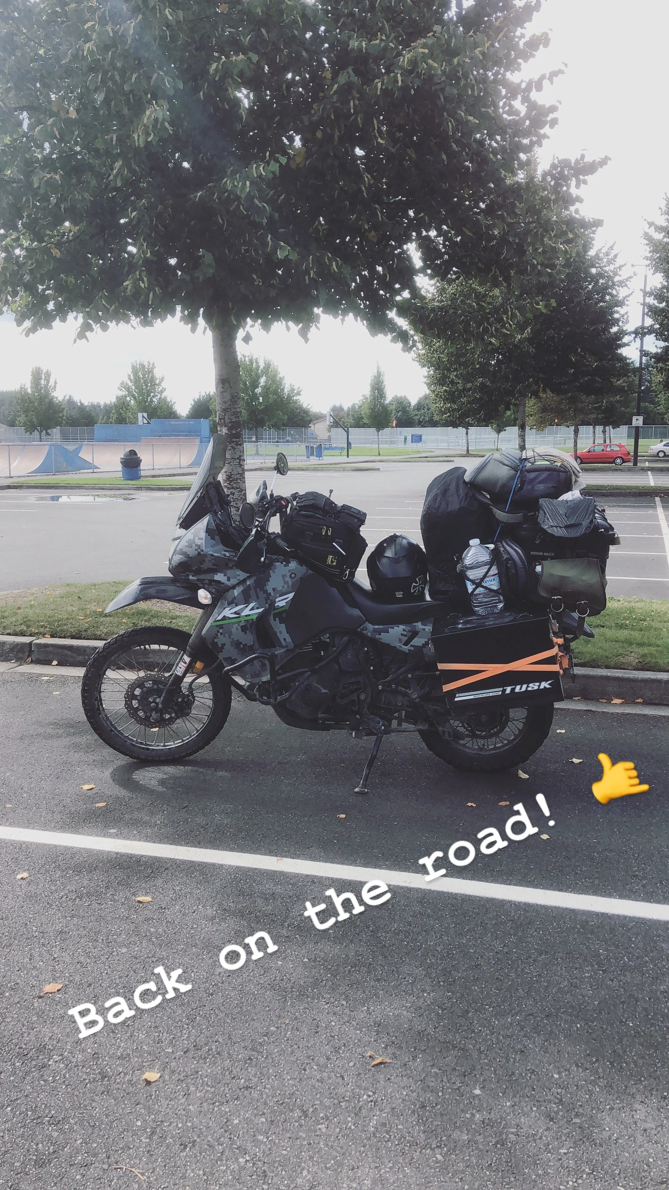  Got the KLR back! 