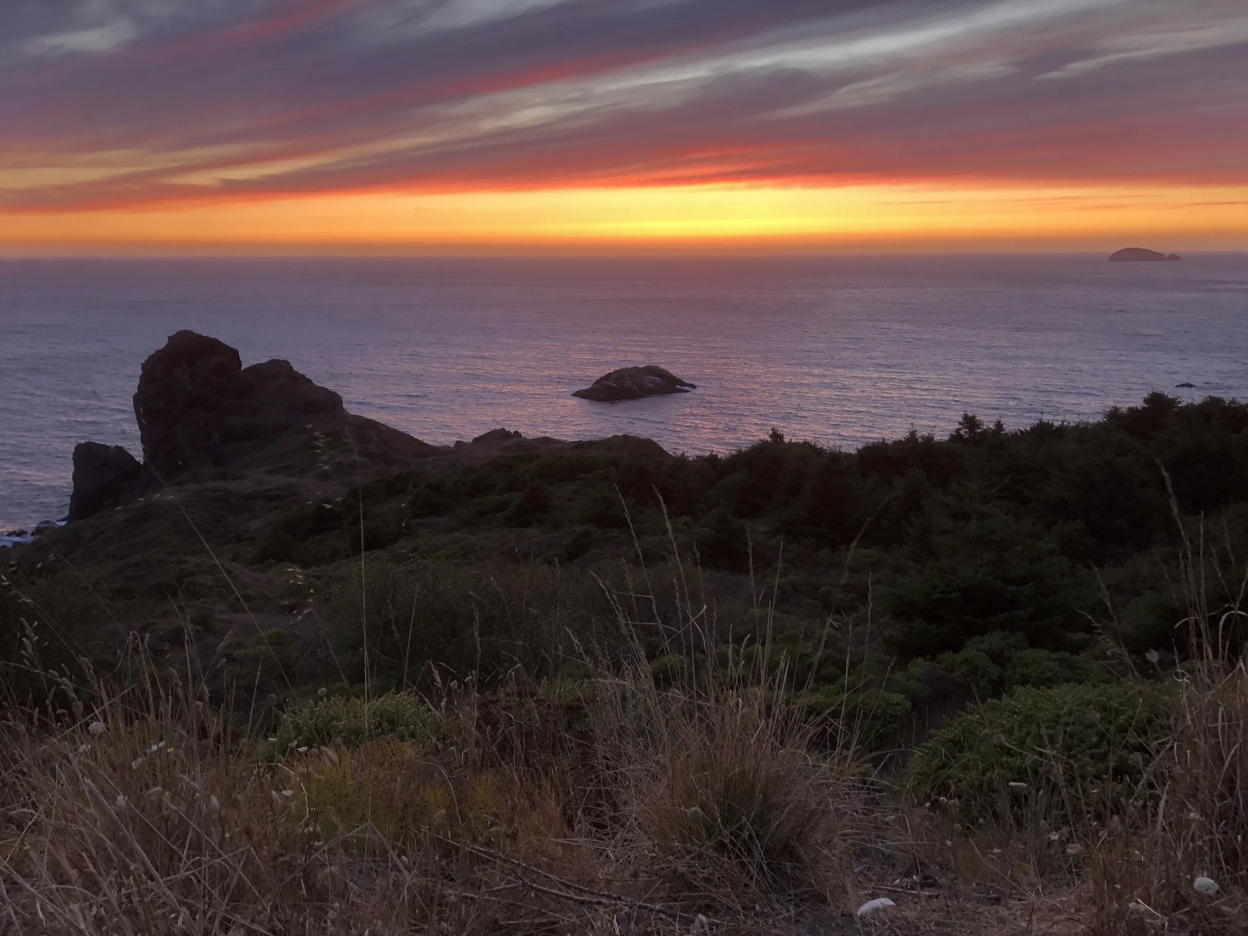  Oregon coast sunset  